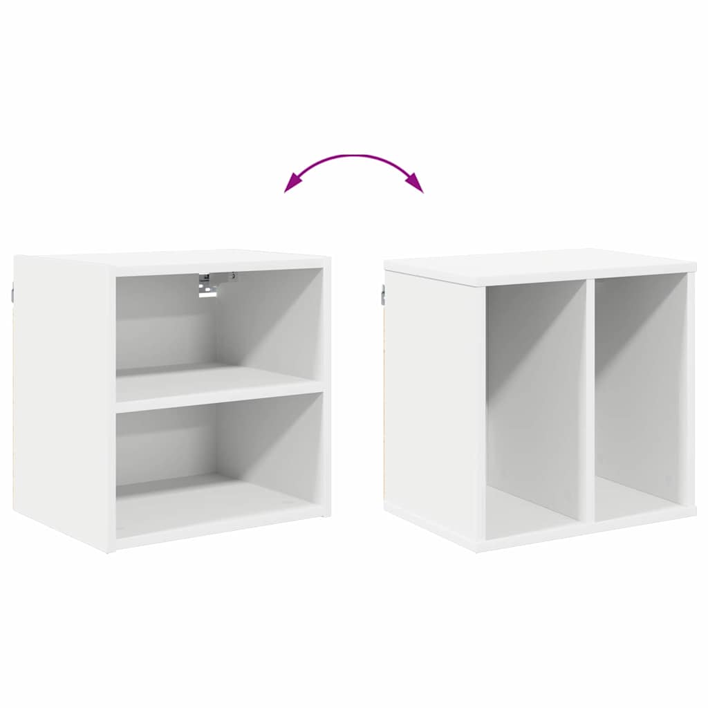 Hanging Cabinet White 40 x 29,5 x 40 cm Engineered Wood