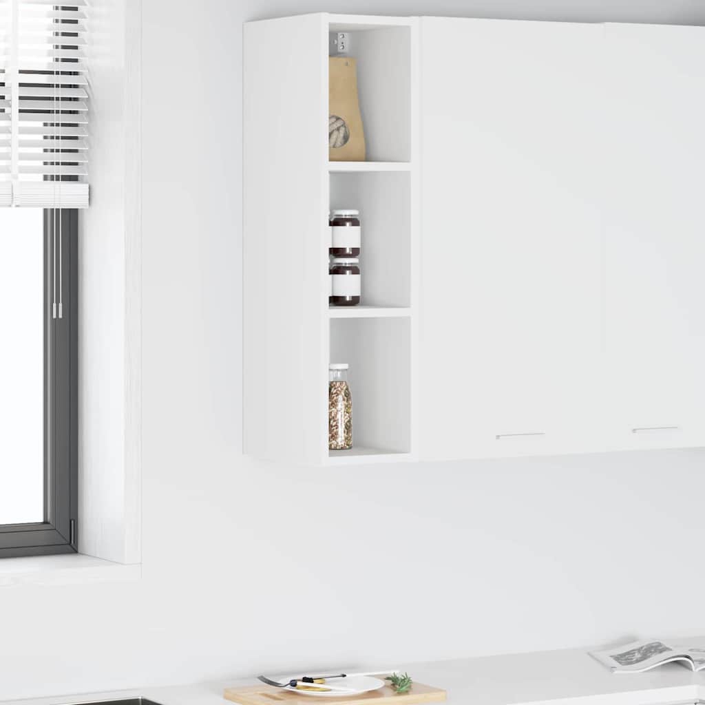 Hanging Cabinet White 20 x 29,5 x 80 cm Engineered Wood