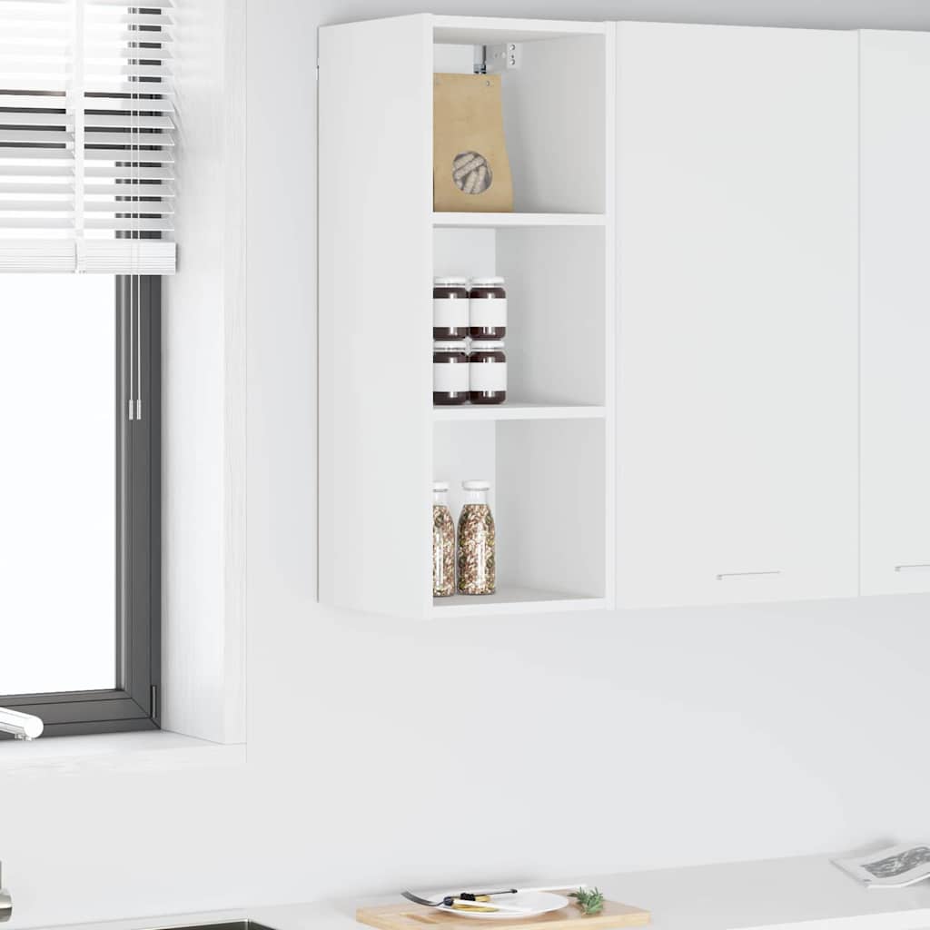Hanging Cabinet White 30 x 29,5 x 80 cm Engineered Wood
