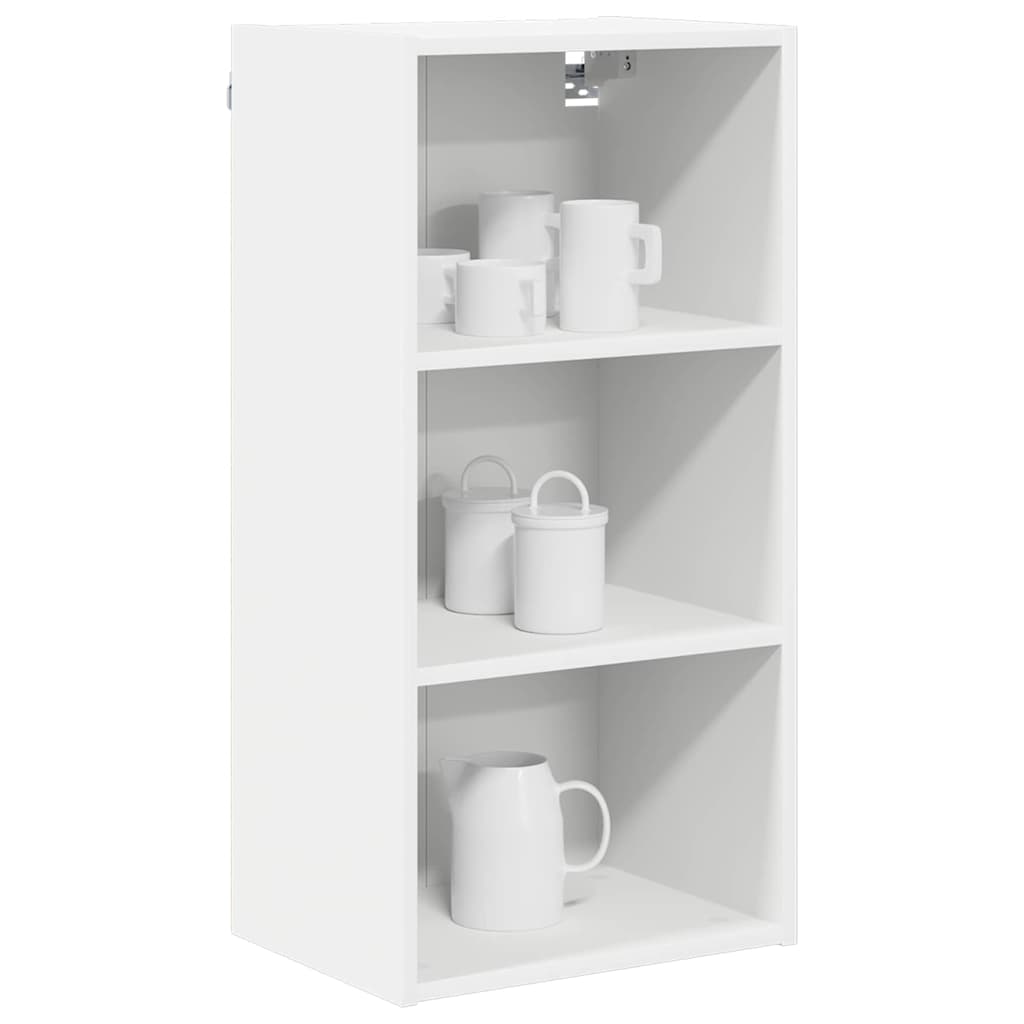 Hanging Cabinet White 40 x 29,5 x 80 cm Engineered Wood