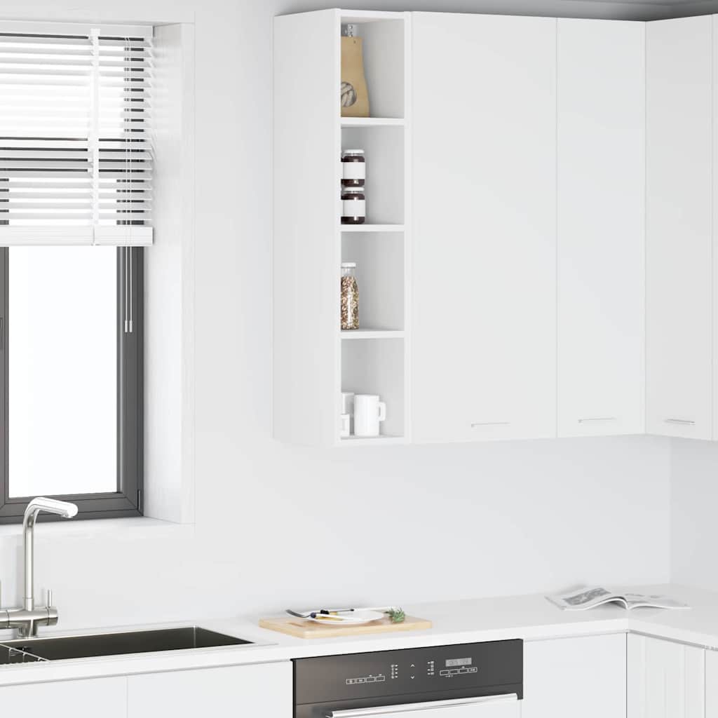 Hanging Cabinet White 20 x 29,5 x 100 cm Engineered Wood