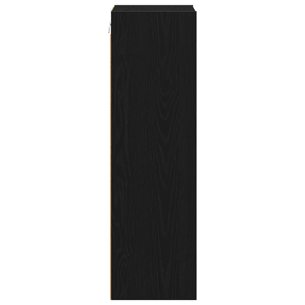 Hanging Cabinet Black Oak 30 x 29,5 x 100 cm Engineered Wood
