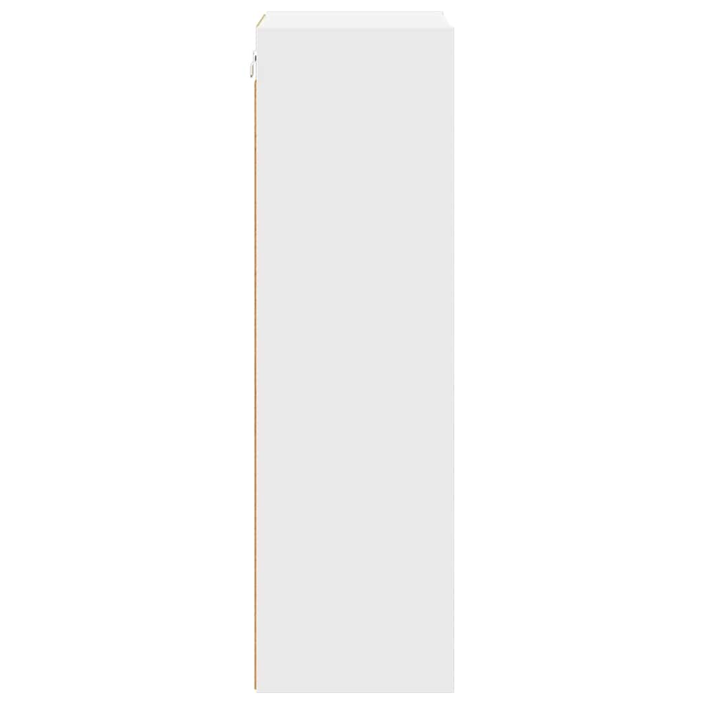 Hanging Cabinet White 40 x 29,5 x 100 cm Engineered Wood