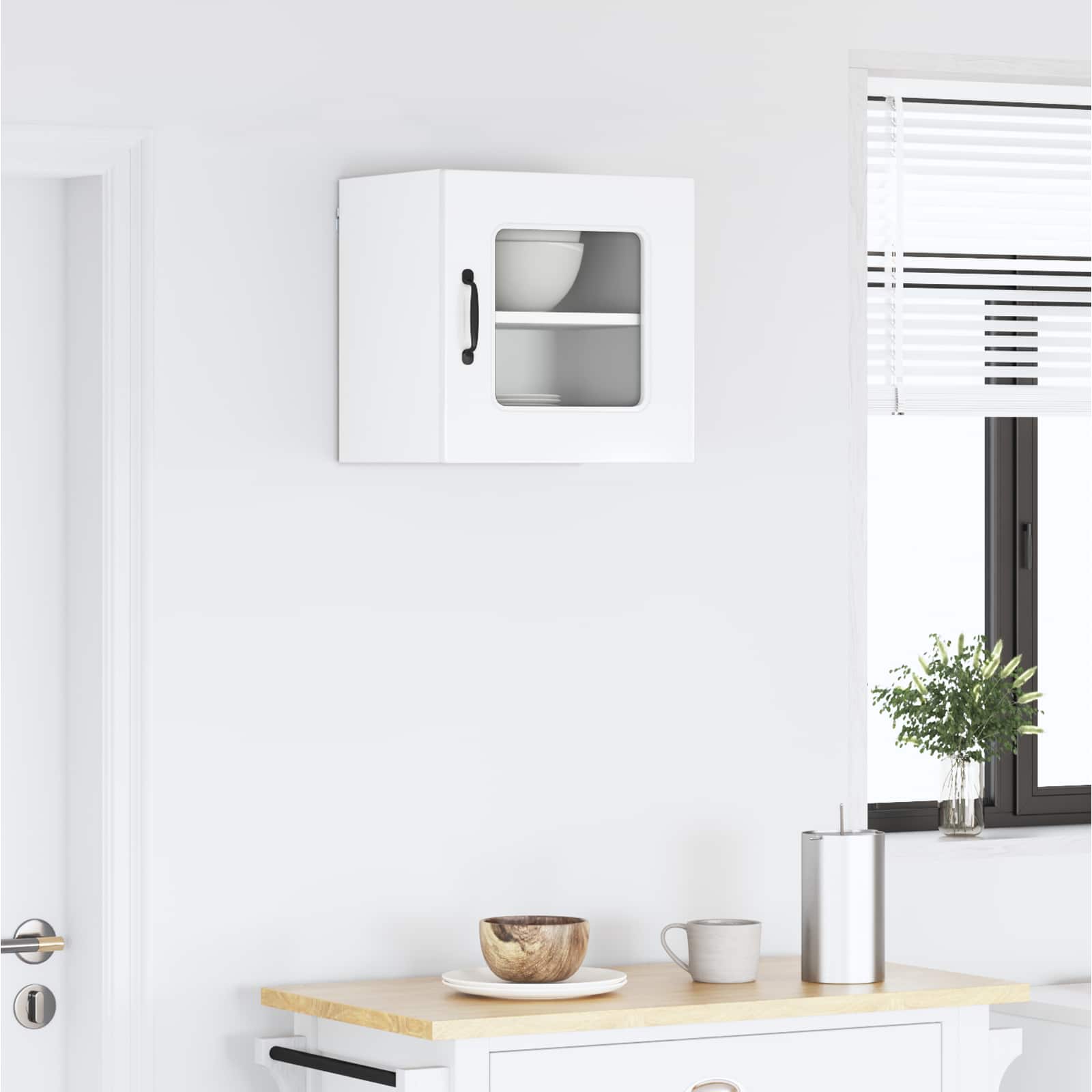 Dishwasher Panel Kalmar High Gloss White 40 x 31 x 40 cm