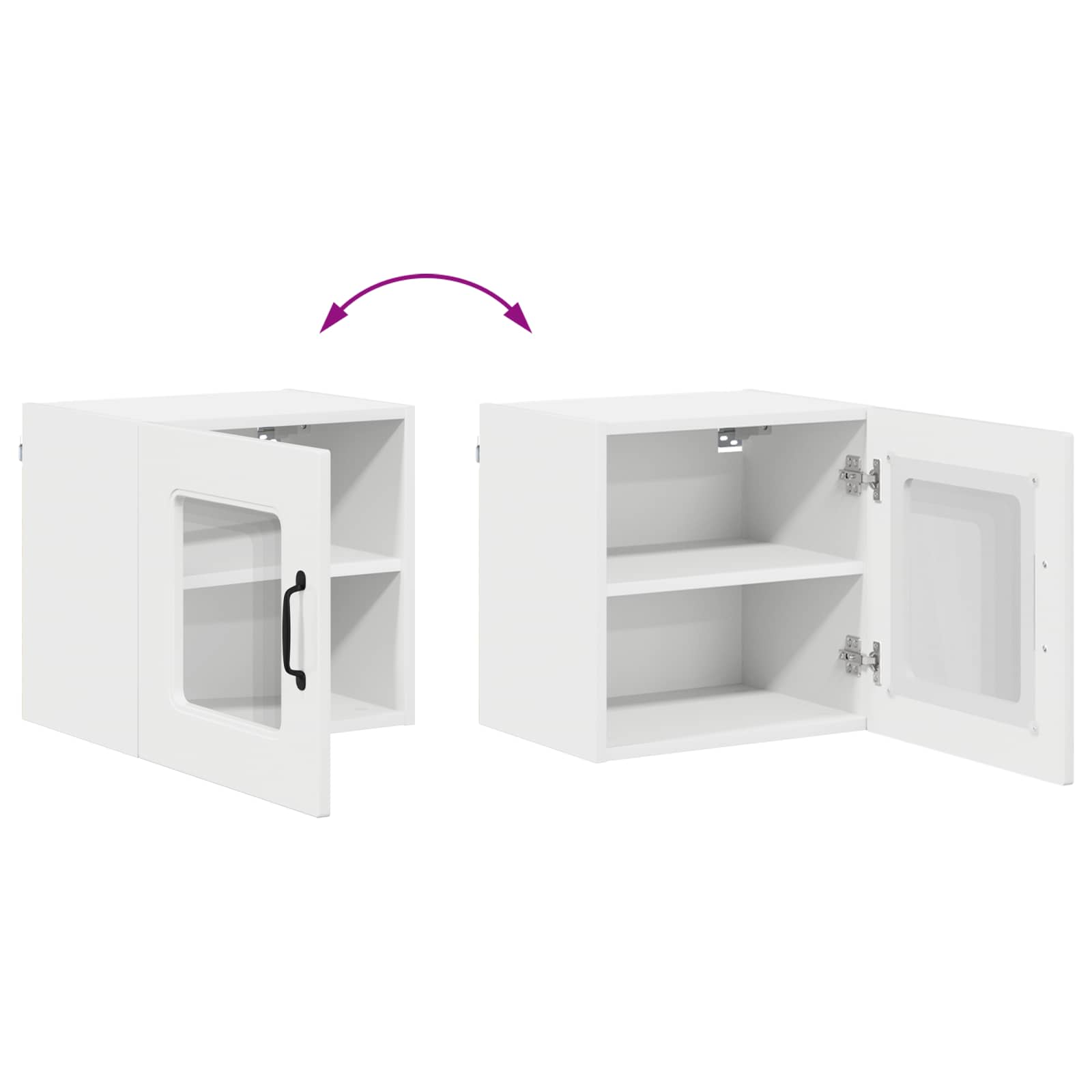 Dishwasher Panel Kalmar High Gloss White 40 x 31 x 40 cm