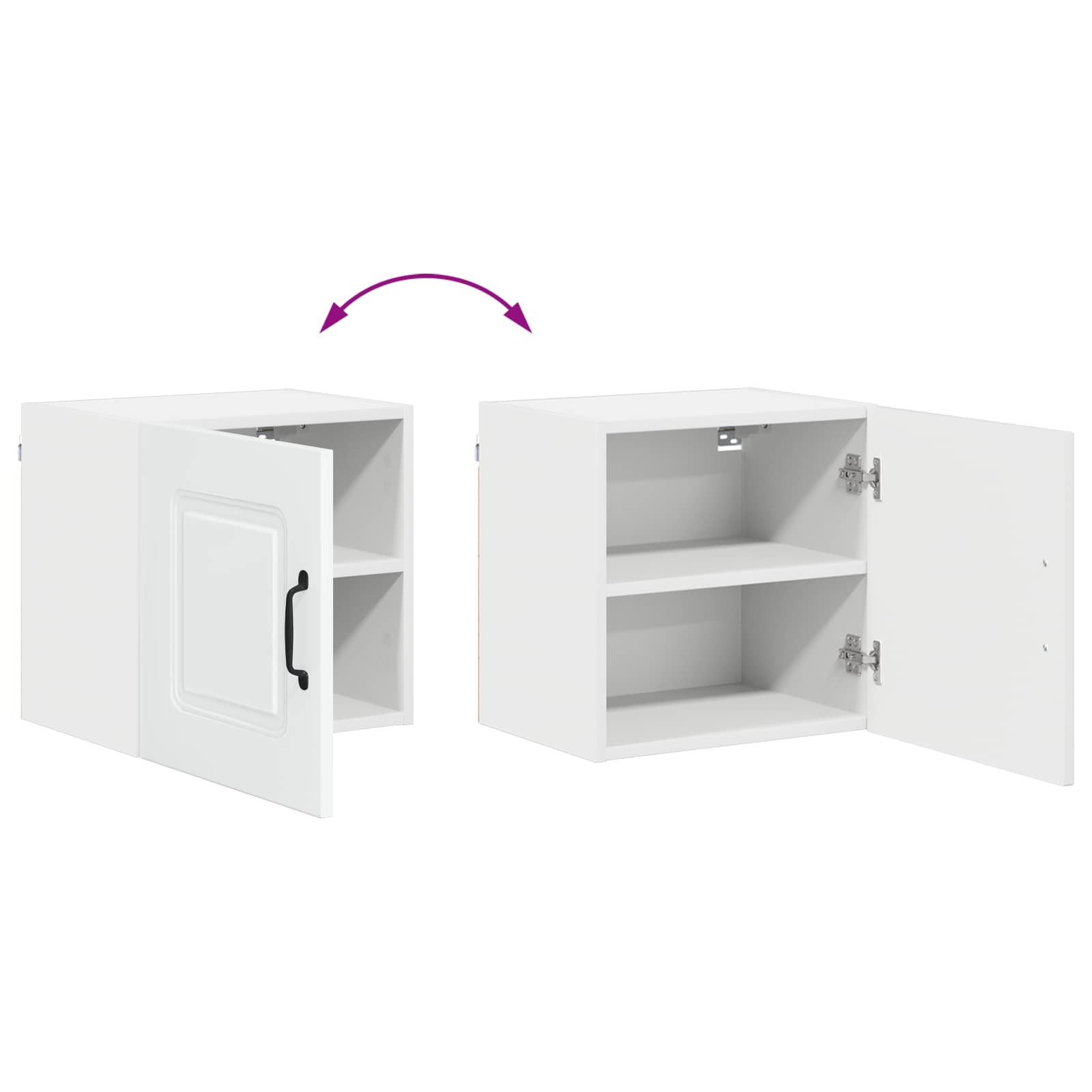 Dishwasher Panel Kalmar High Gloss White 40 x 31 x 40 cm