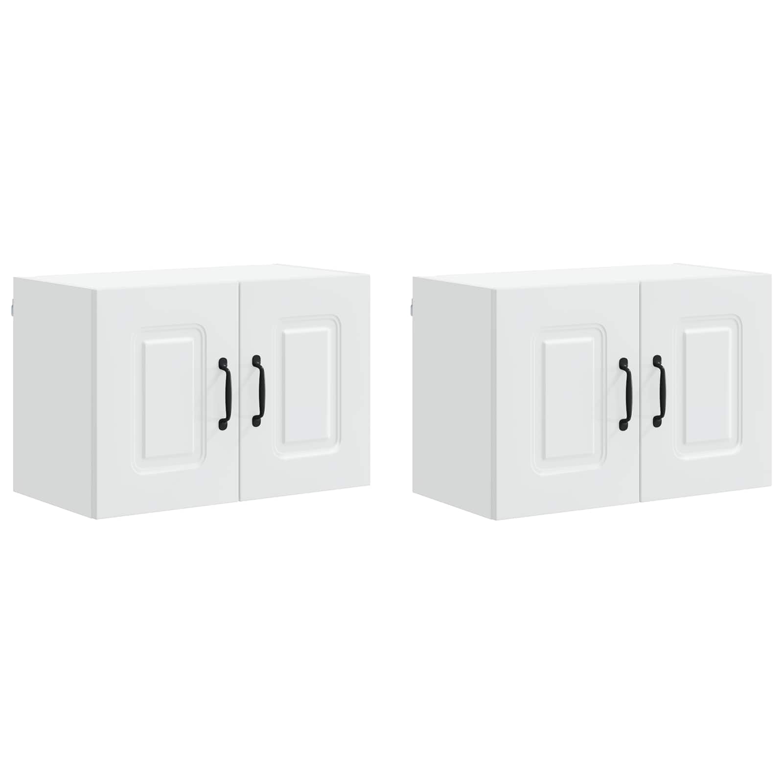 Kitchen Cabinet with Storage Kalmar 2 pcs White 60 x 31 x 40 cm