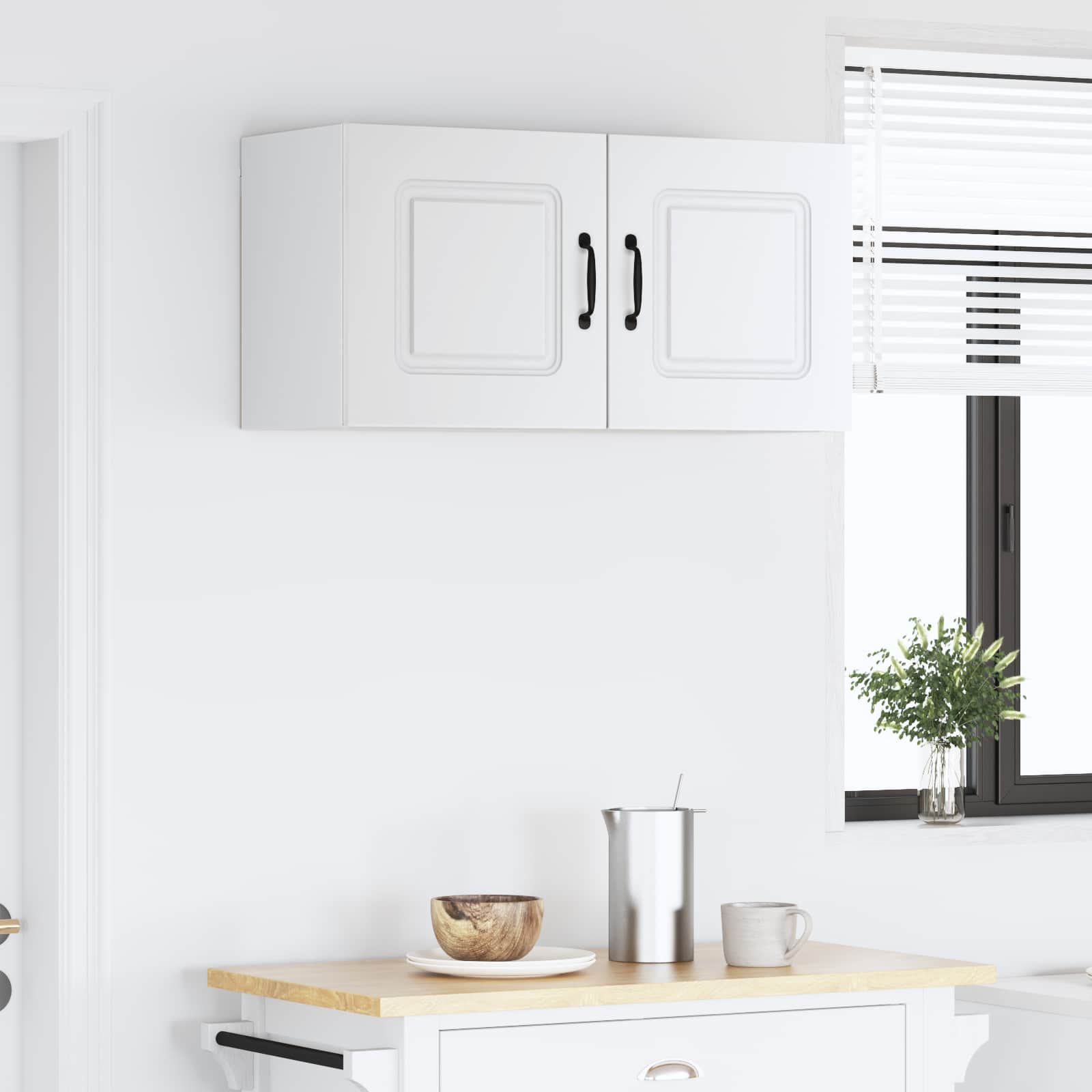 Dishwasher Panel Kalmar White 80 x 31 x 40 cm Engineered Wood