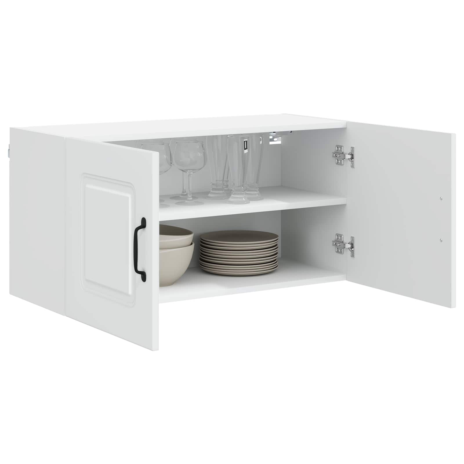 Dishwasher Panel Kalmar White 80 x 31 x 40 cm Engineered Wood