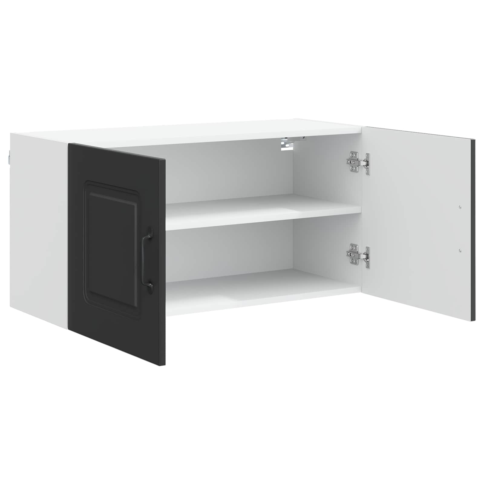 Dishwasher Panel Kalmar Black 80 x 31 x 40 cm Engineered Wood