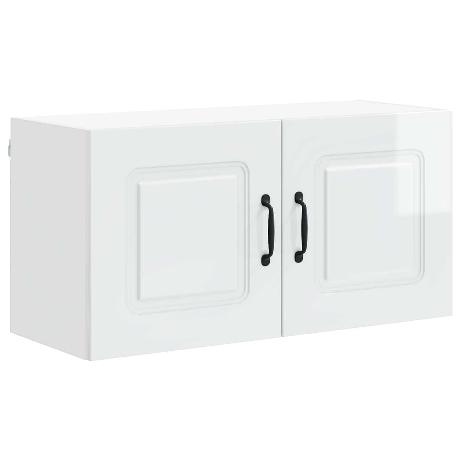 Kitchen Cabinet Kalmar High Gloss White 80 x 31 x 40 cm