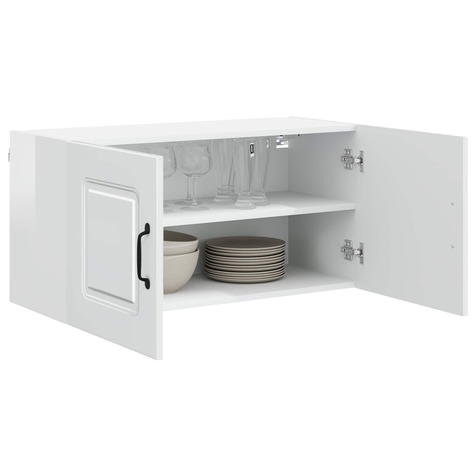 Dishwasher Panel Kalmar High Gloss White 80 x 31 x 40 cm