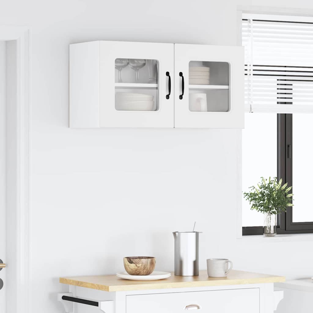 Kitchen Cabinet Kalmar White 80 x 31 x 40 cm Engineered Wood