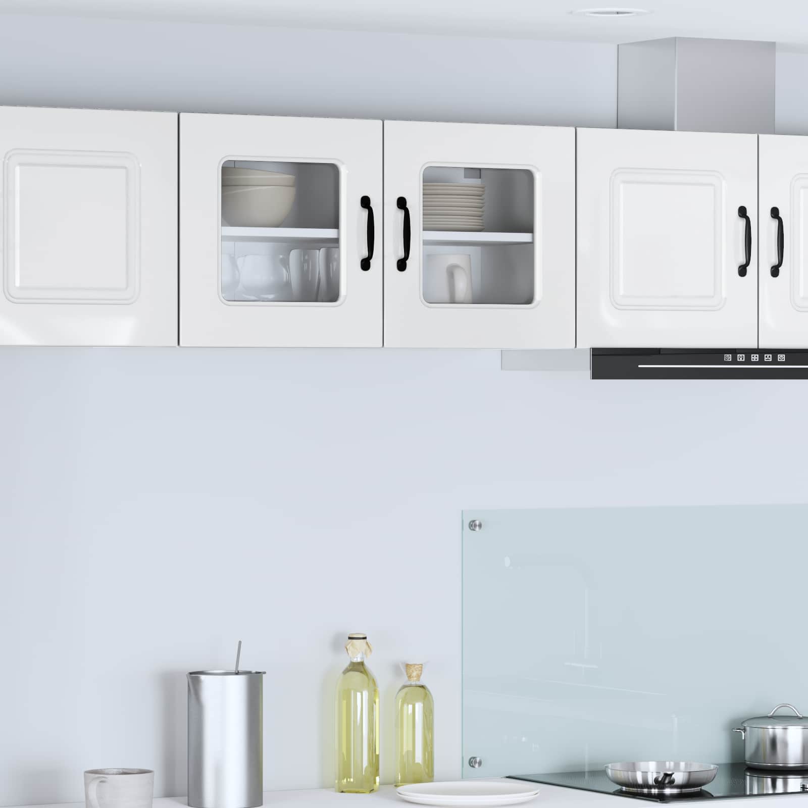 Dishwasher Panel Kalmar High Gloss White 80 x 31 x 40 cm
