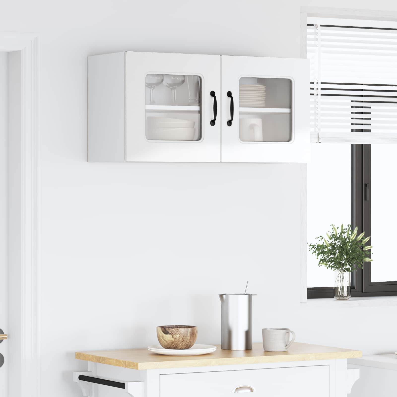 Dishwasher Panel Kalmar High Gloss White 80 x 31 x 40 cm