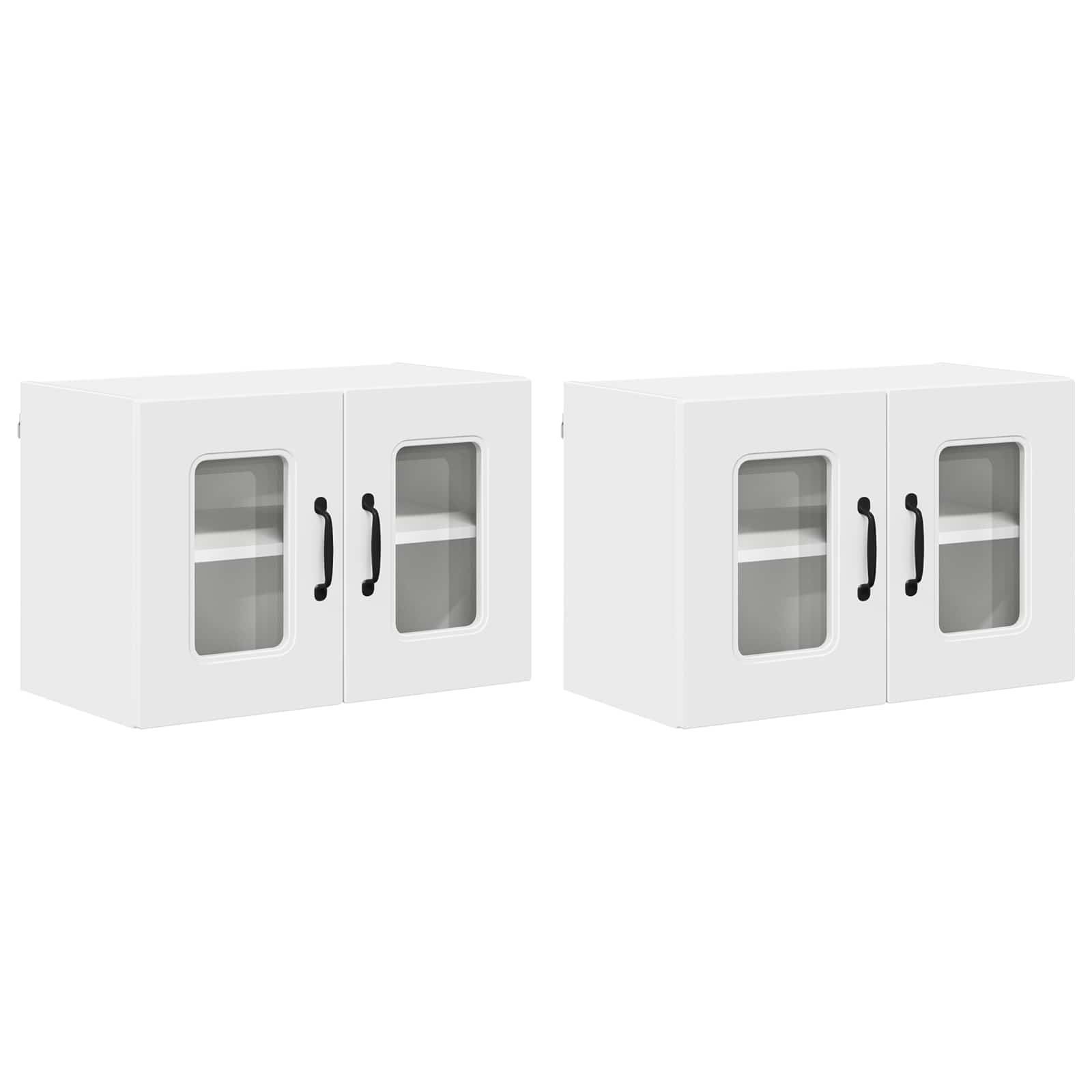 Dishwasher Panel Kalmar 2 pcs White Engineered Wood