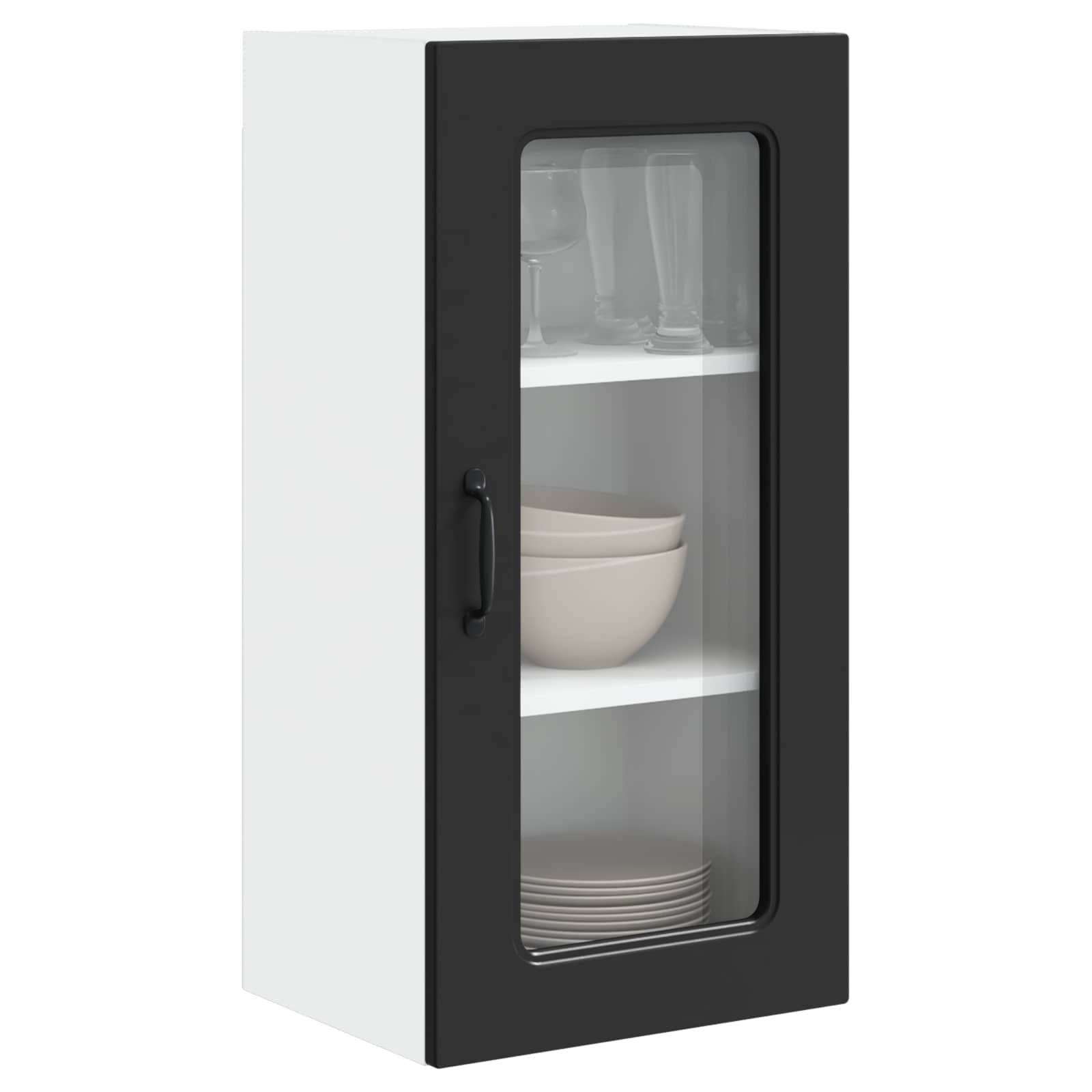 Dishwasher Panel Kalmar 2 pcs Black 40 x 31 x 80 cm