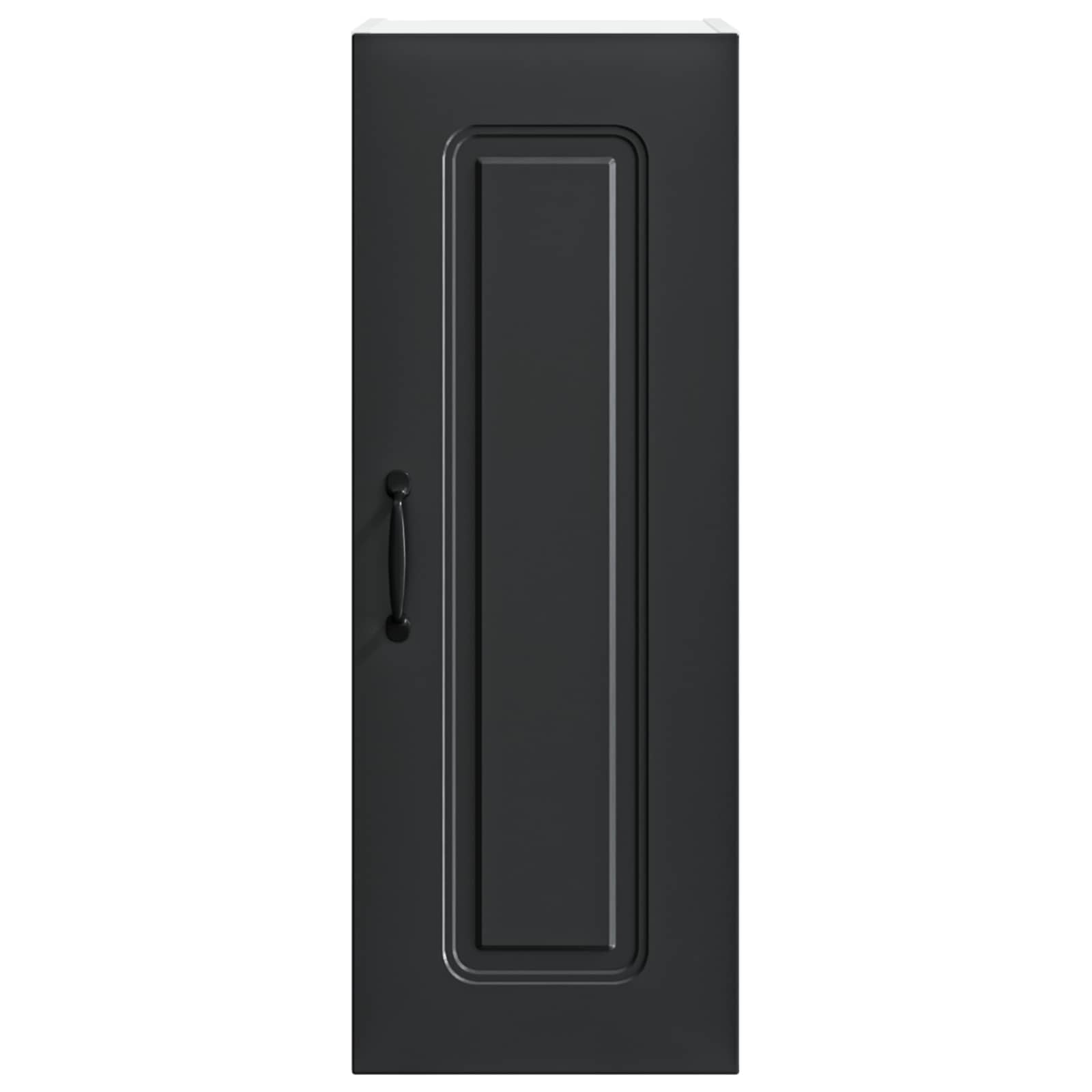 Dishwasher Panel Kalmar Black 30 x 31 x 80 cm Engineered Wood