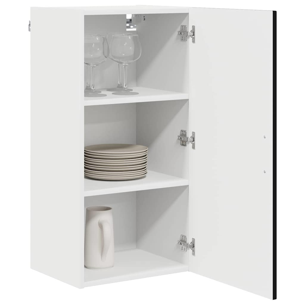 Kitchen Cabinet Kalmar Black 40 x 31 x 80 cm Engineered Wood