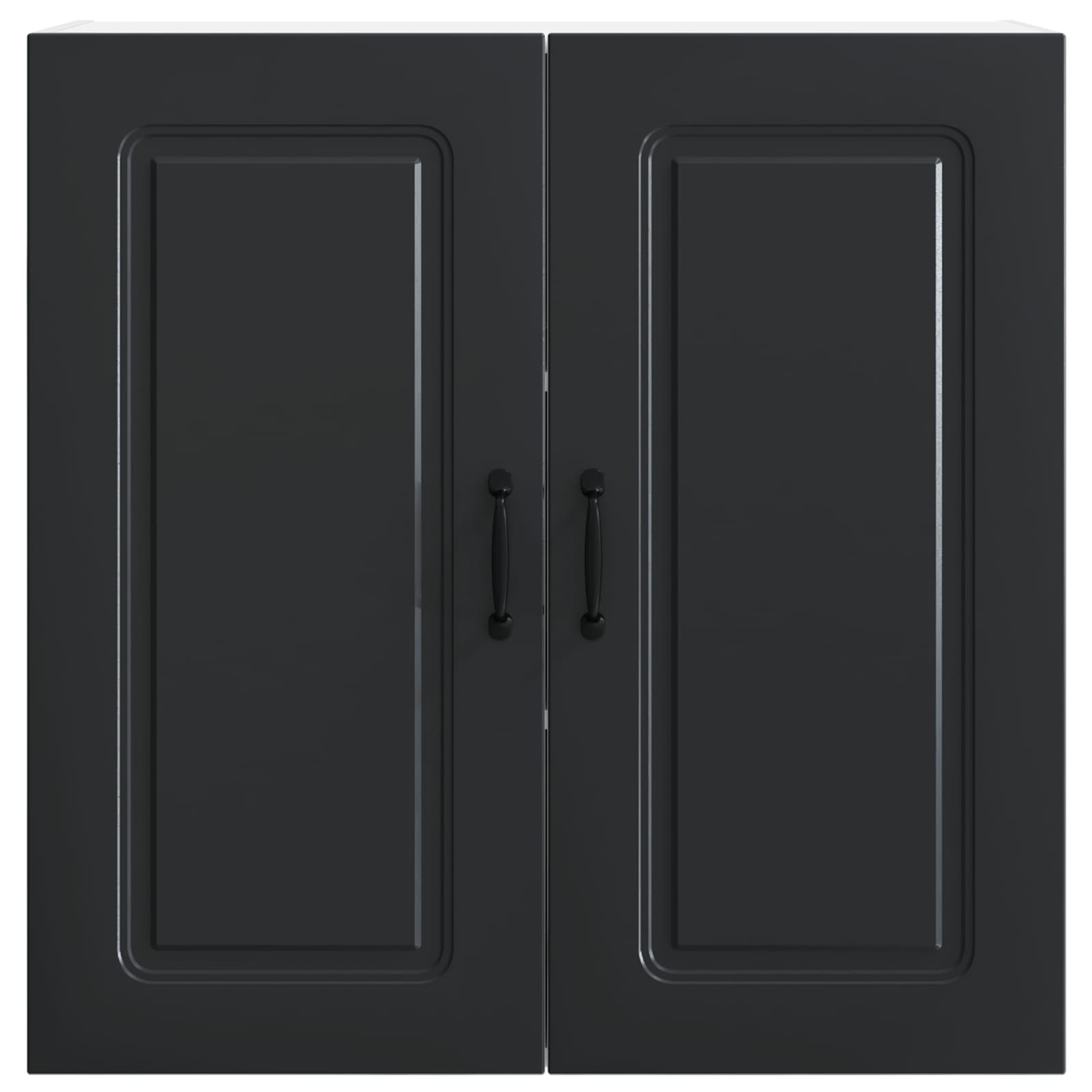 Dishwasher Panel Kalmar Black 80 x 31 x 80 cm Engineered Wood