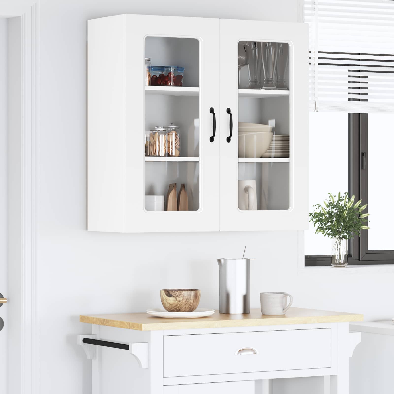 Dishwasher Panel Kalmar White 80 x 31 x 80 cm Engineered Wood