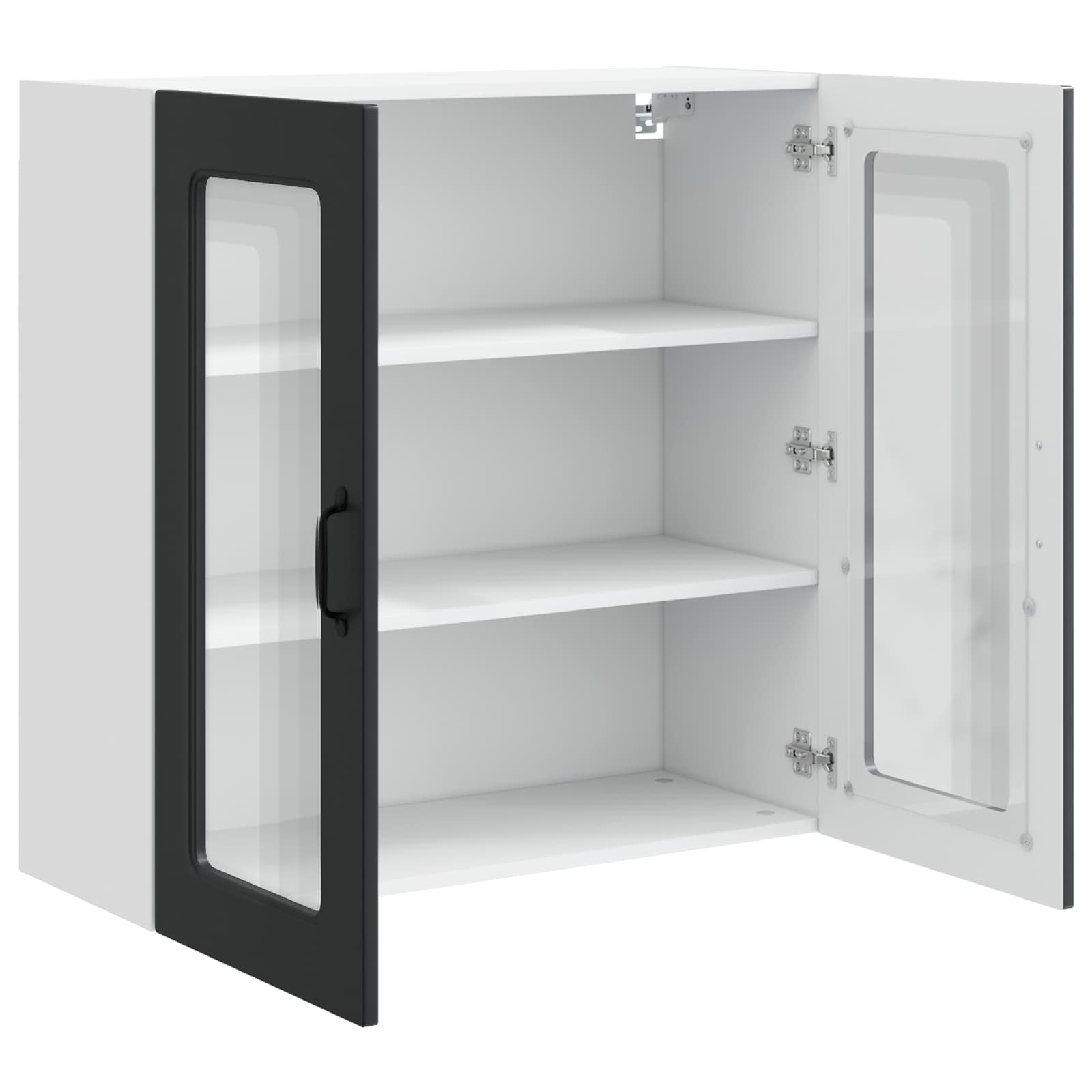 Kitchen Cabinet Kalmar Black 80 x 31 x 80 cm Engineered Wood