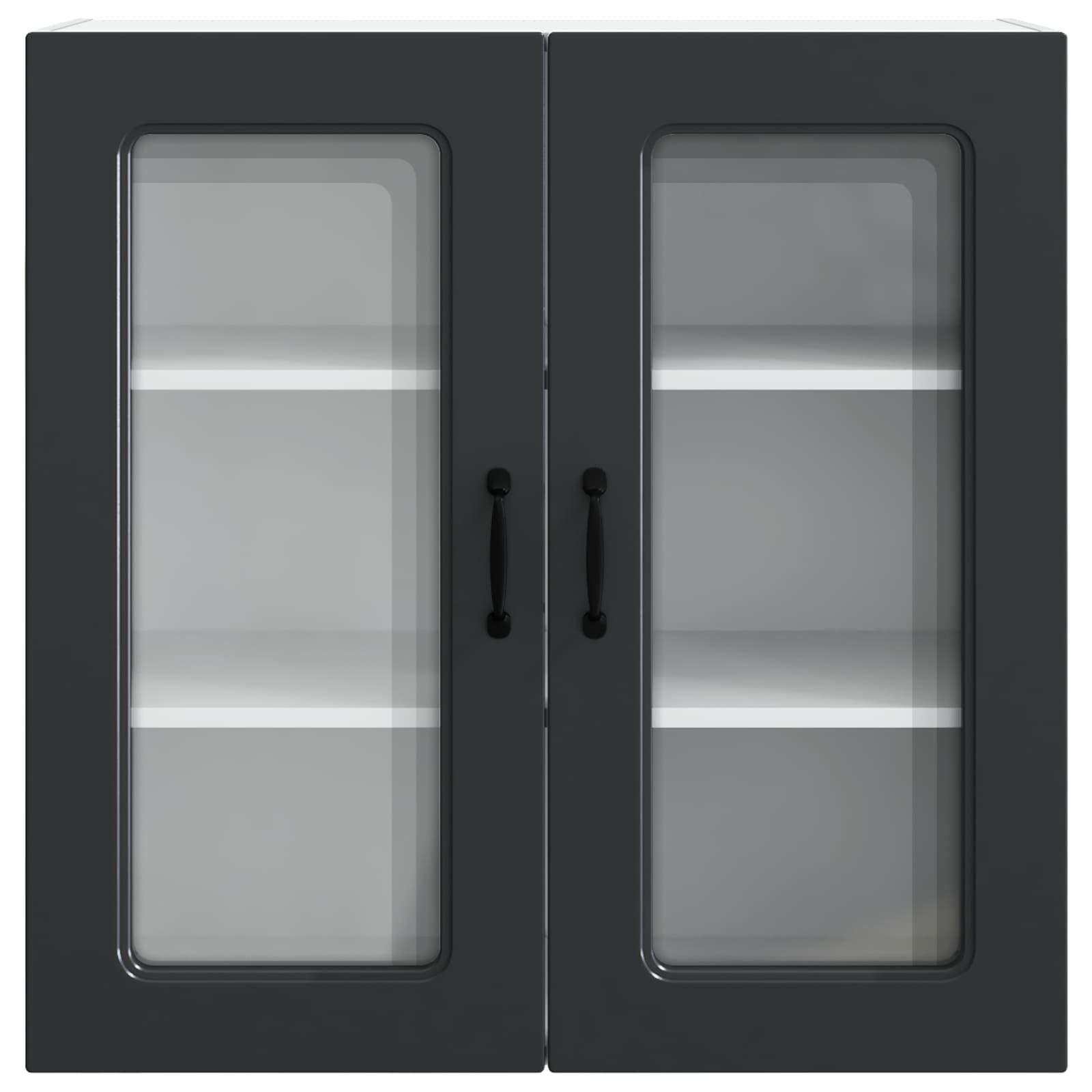 Dishwasher Panel Kalmar Black 80 x 31 x 80 cm Engineered Wood