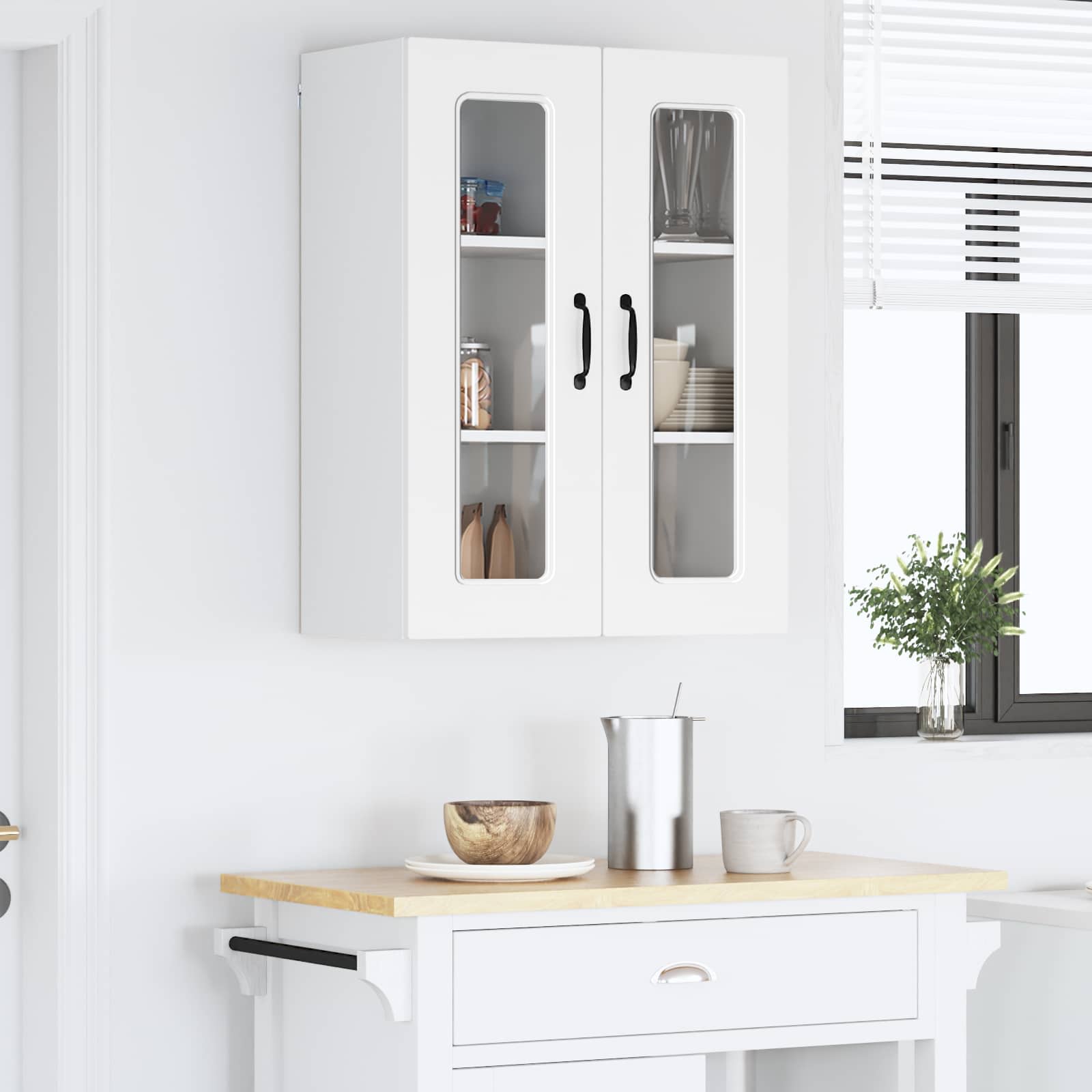 Dishwasher Panel Kalmar White 60 x 31 x 80 cm Engineered Wood