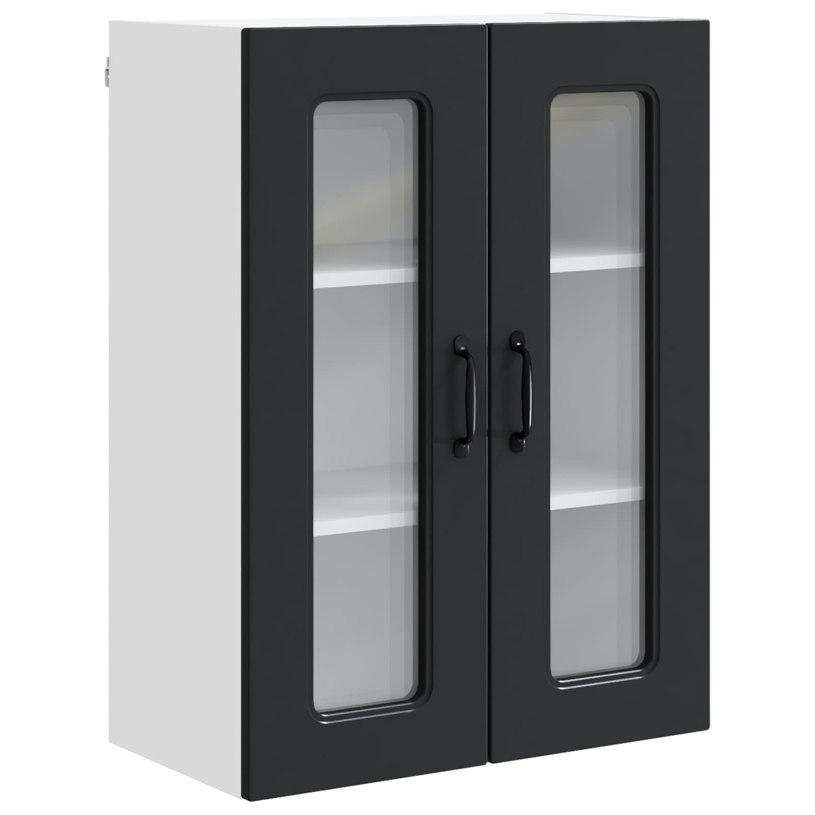 Kitchen Cabinet Kalmar Black 60 x 31 x 80 cm Engineered Wood