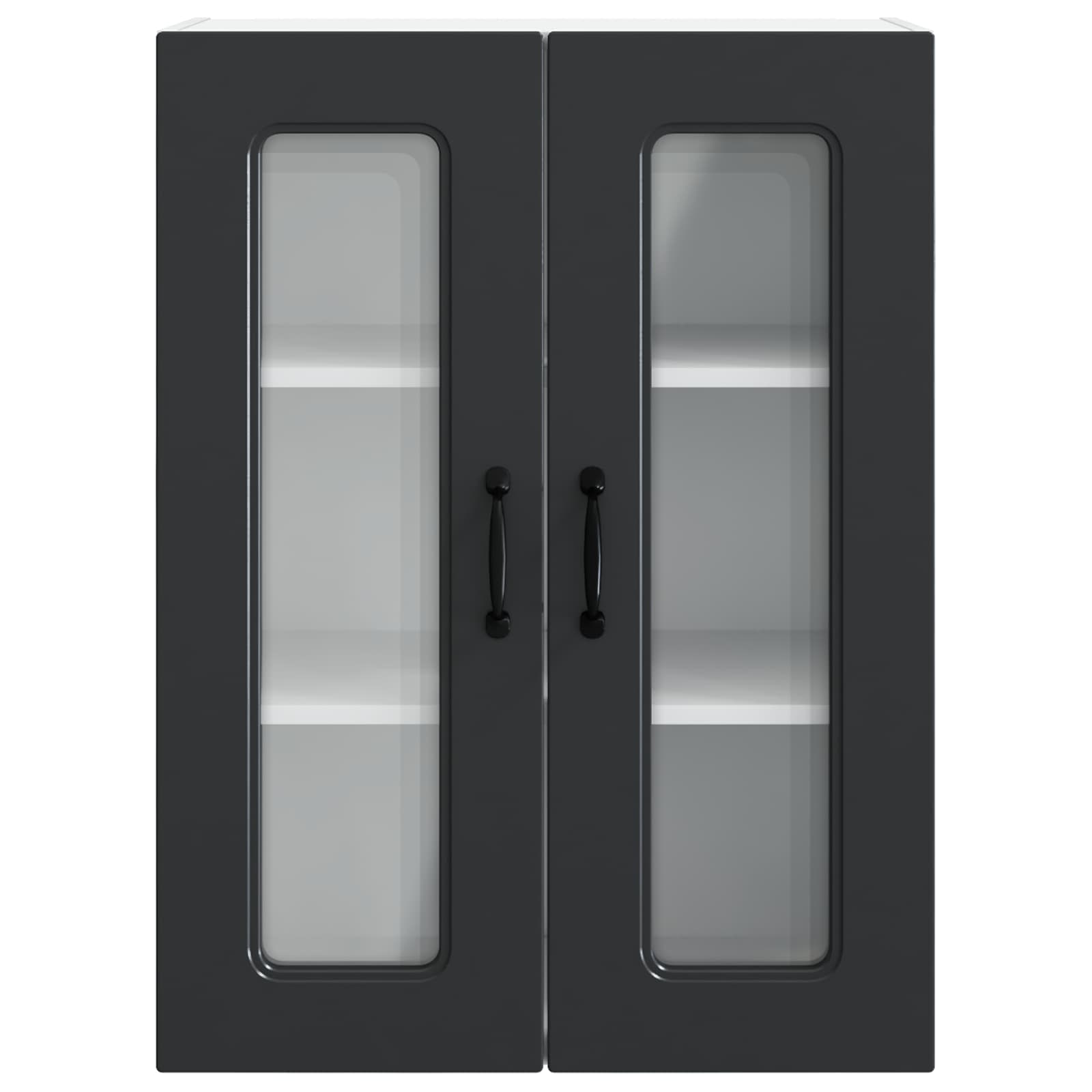 Kitchen Cabinet Kalmar Black 60 x 31 x 80 cm Engineered Wood