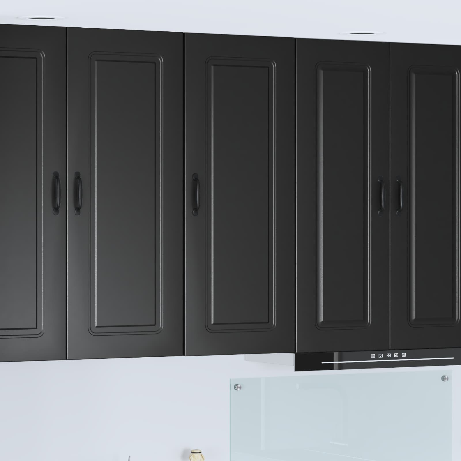 Kitchen Cabinet Kalmar Black 40 x 31 x 100 cm Engineered Wood