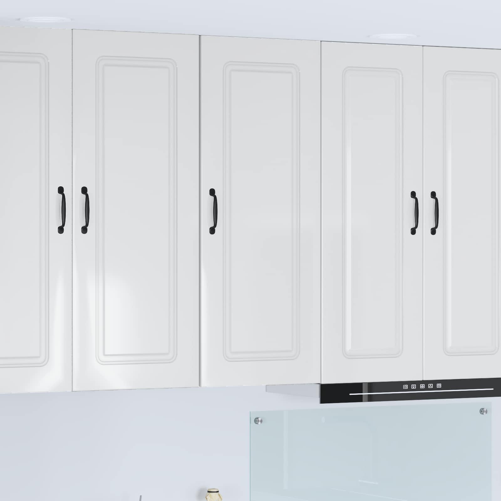 Dishwasher Panel Kalmar High Gloss White 40 x 31 x 100 cm
