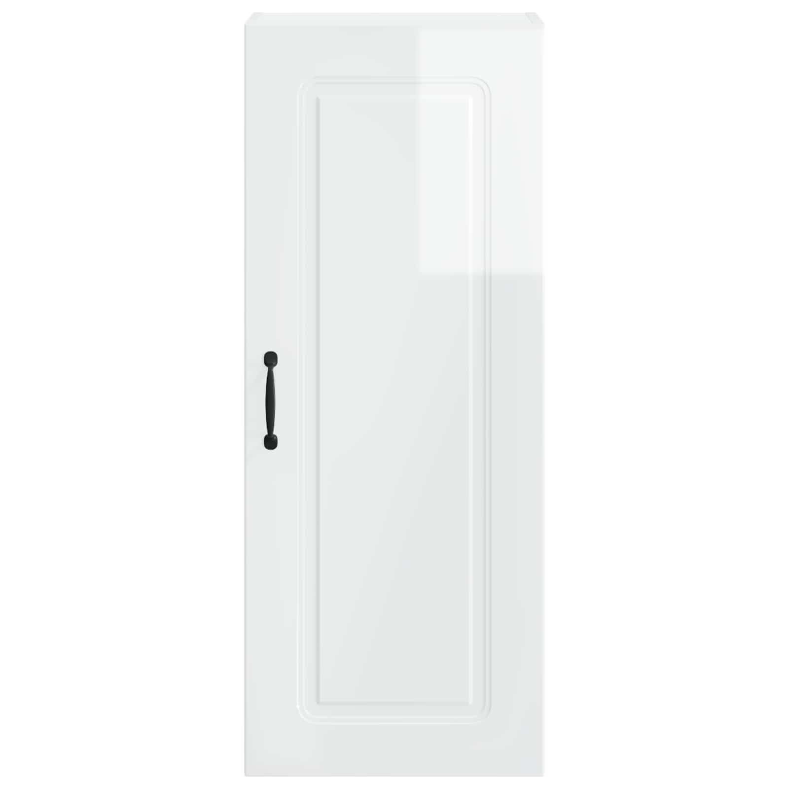 Dishwasher Panel Kalmar High Gloss White 40 x 31 x 100 cm