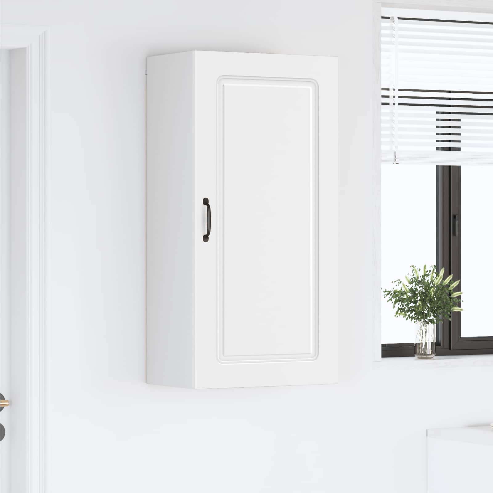Dishwasher Panel Kalmar White 50 x 31 x 100 cm Engineered Wood
