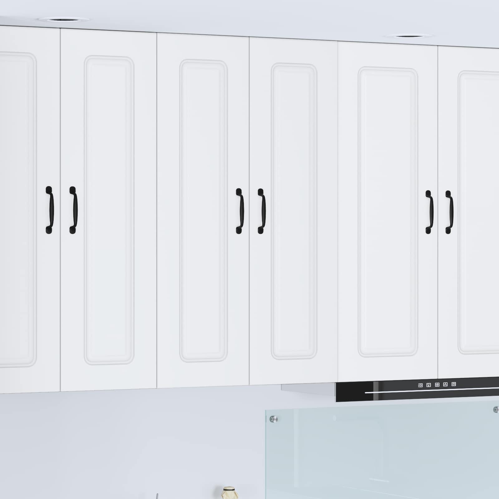 Dishwasher Panel Kalmar White 60 x 31 x 100 cm Engineered Wood