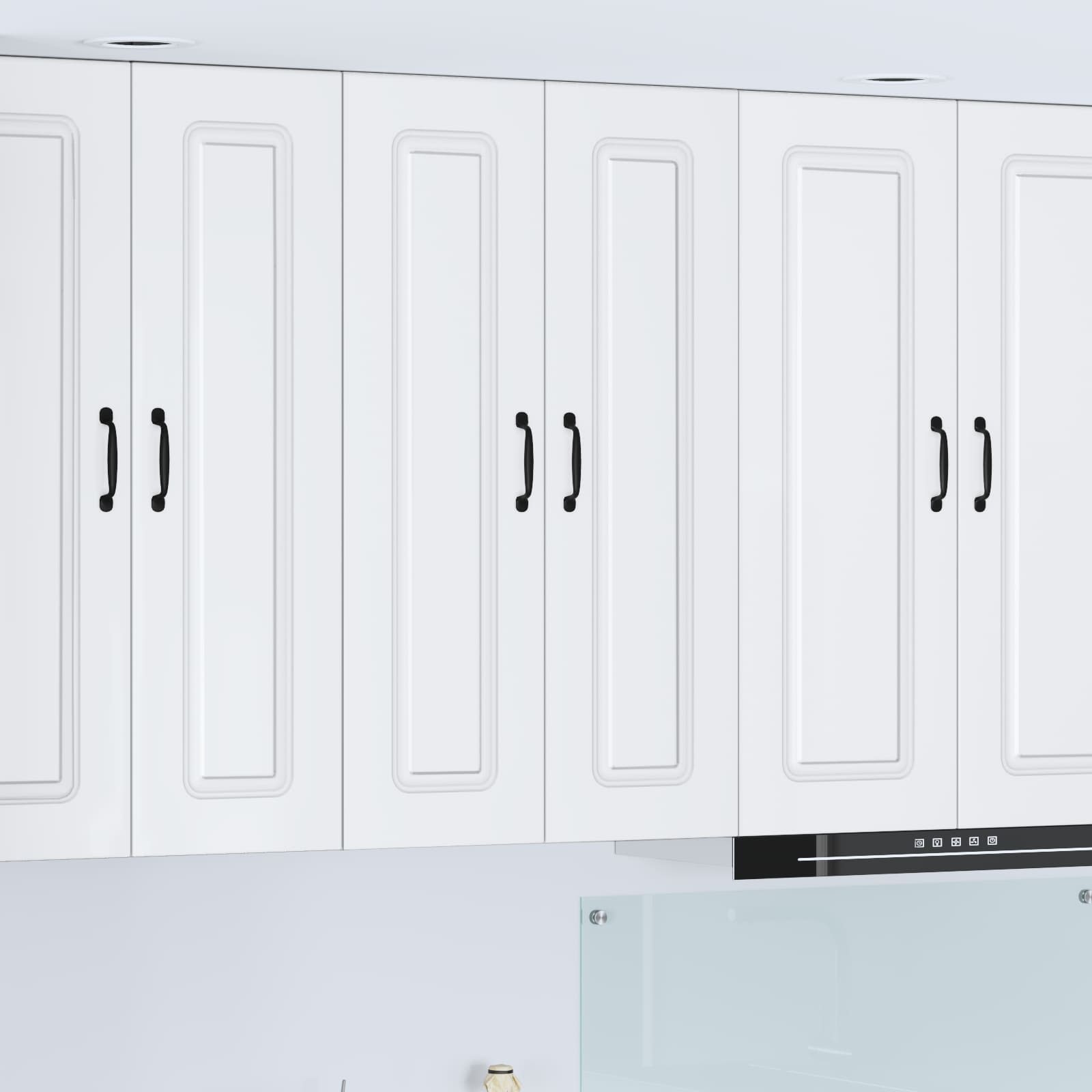 Dishwasher Panel Kalmar High Gloss White 60 x 31 x 100 cm