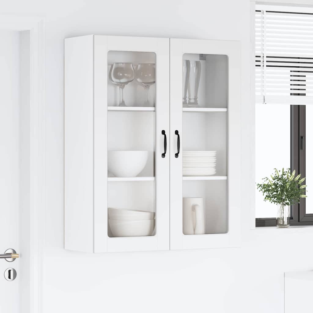 Kitchen Cabinet Kalmar White 80 x 31 x 100 cm Engineered Wood