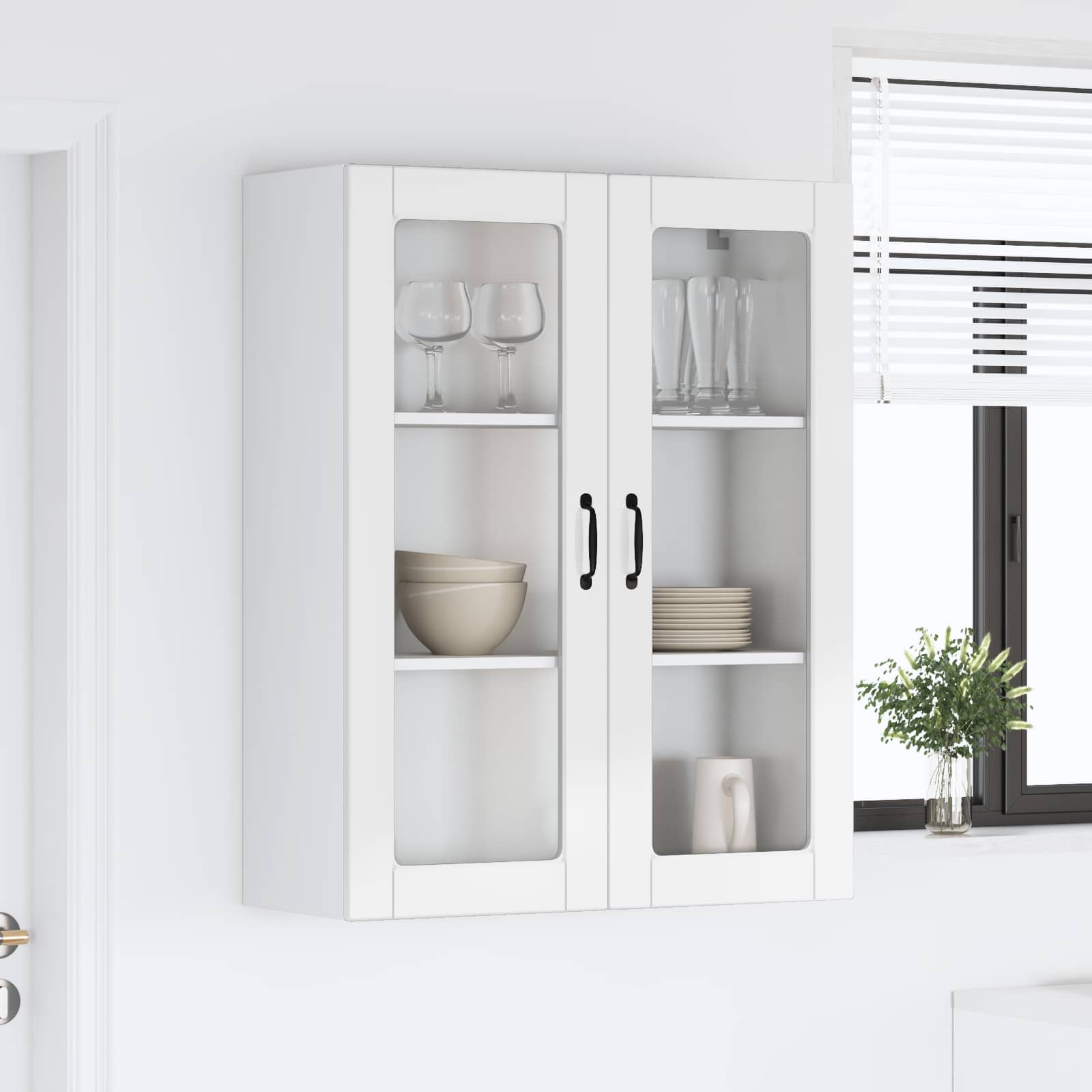 Dishwasher Panel Kalmar High Gloss White 80 x 31 x 100 cm