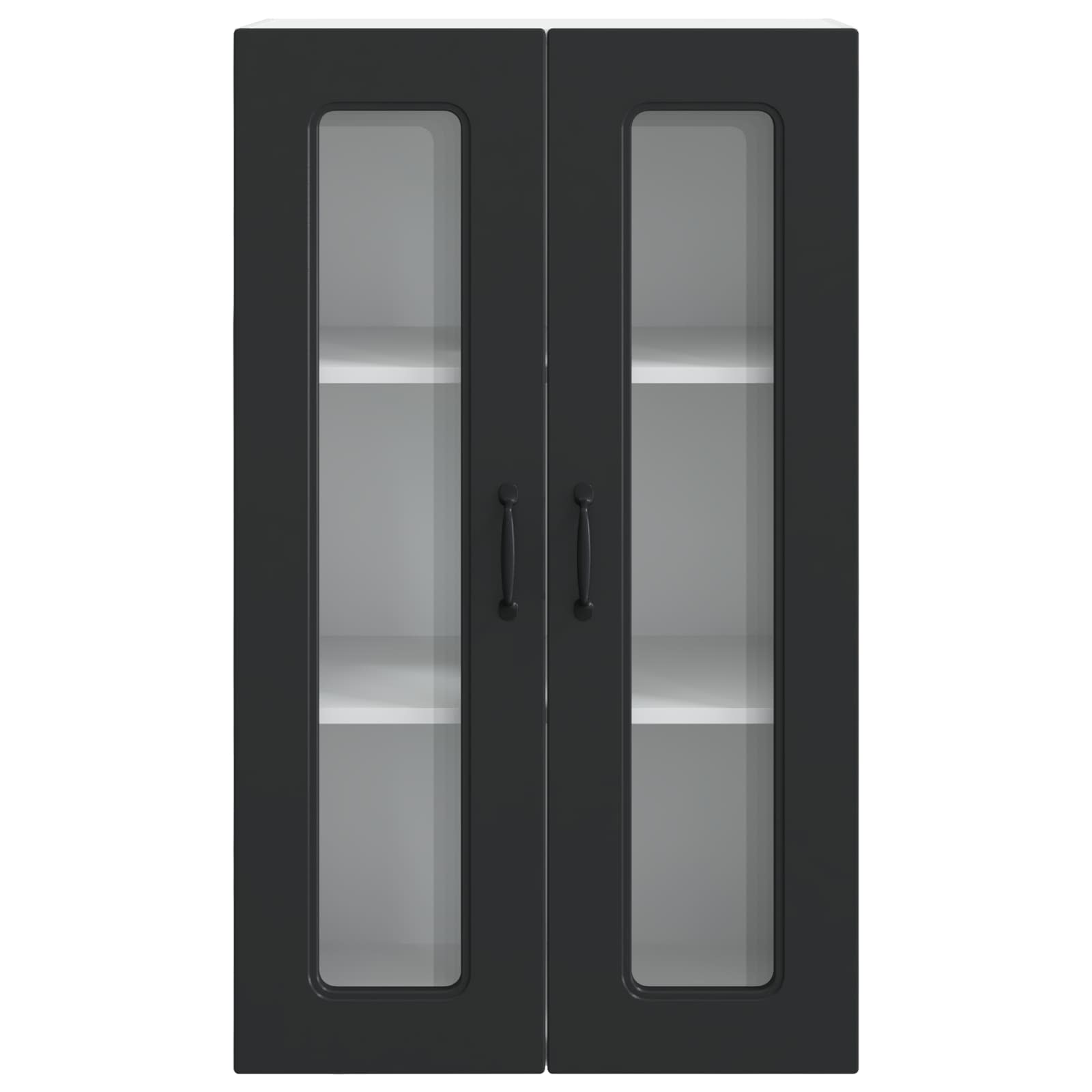 Dishwasher Panel Kalmar Black 60 x 31 x 100 cm Engineered Wood