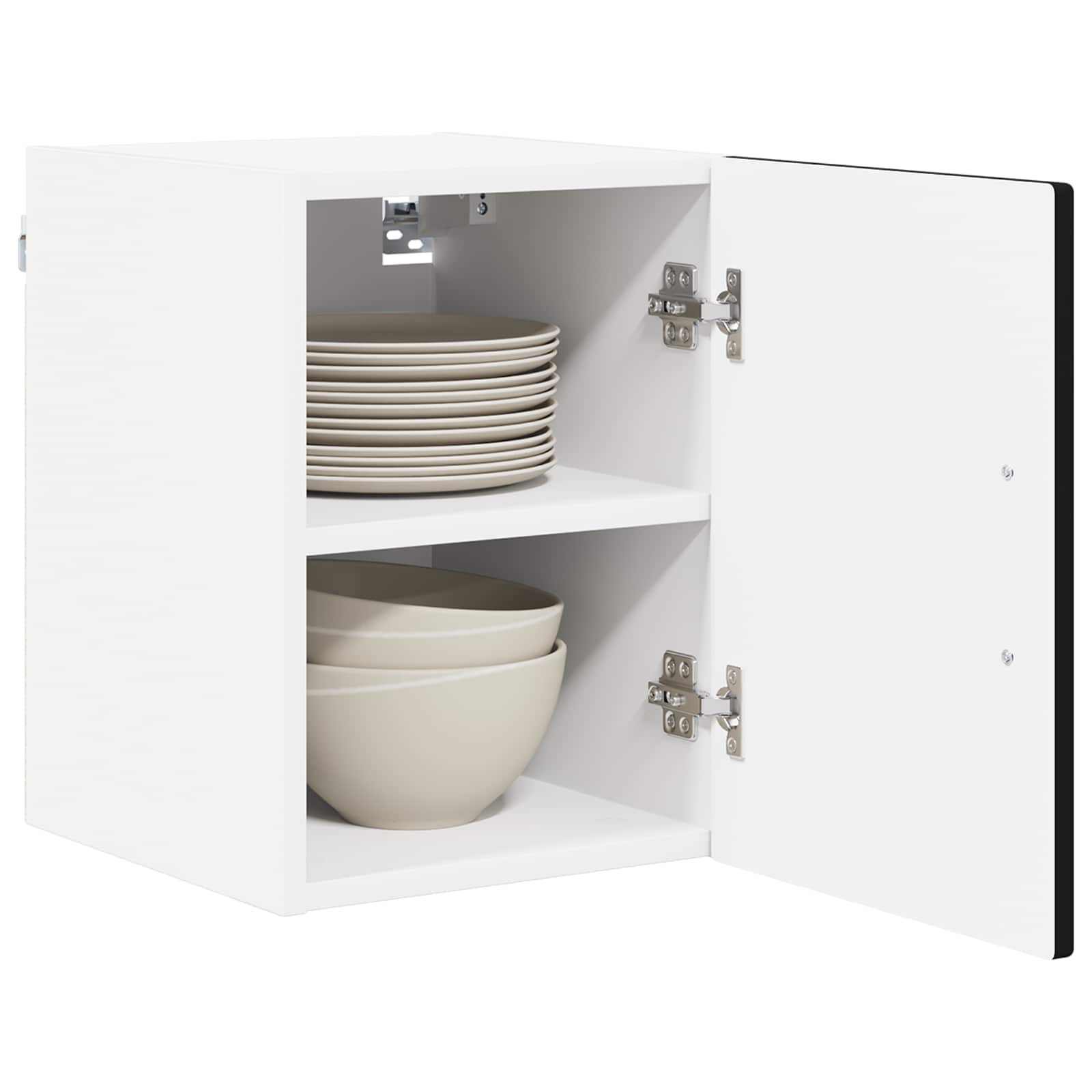 Wall Cabinet LUCCA Black 30 x 31 x 40 cm Engineered Wood
