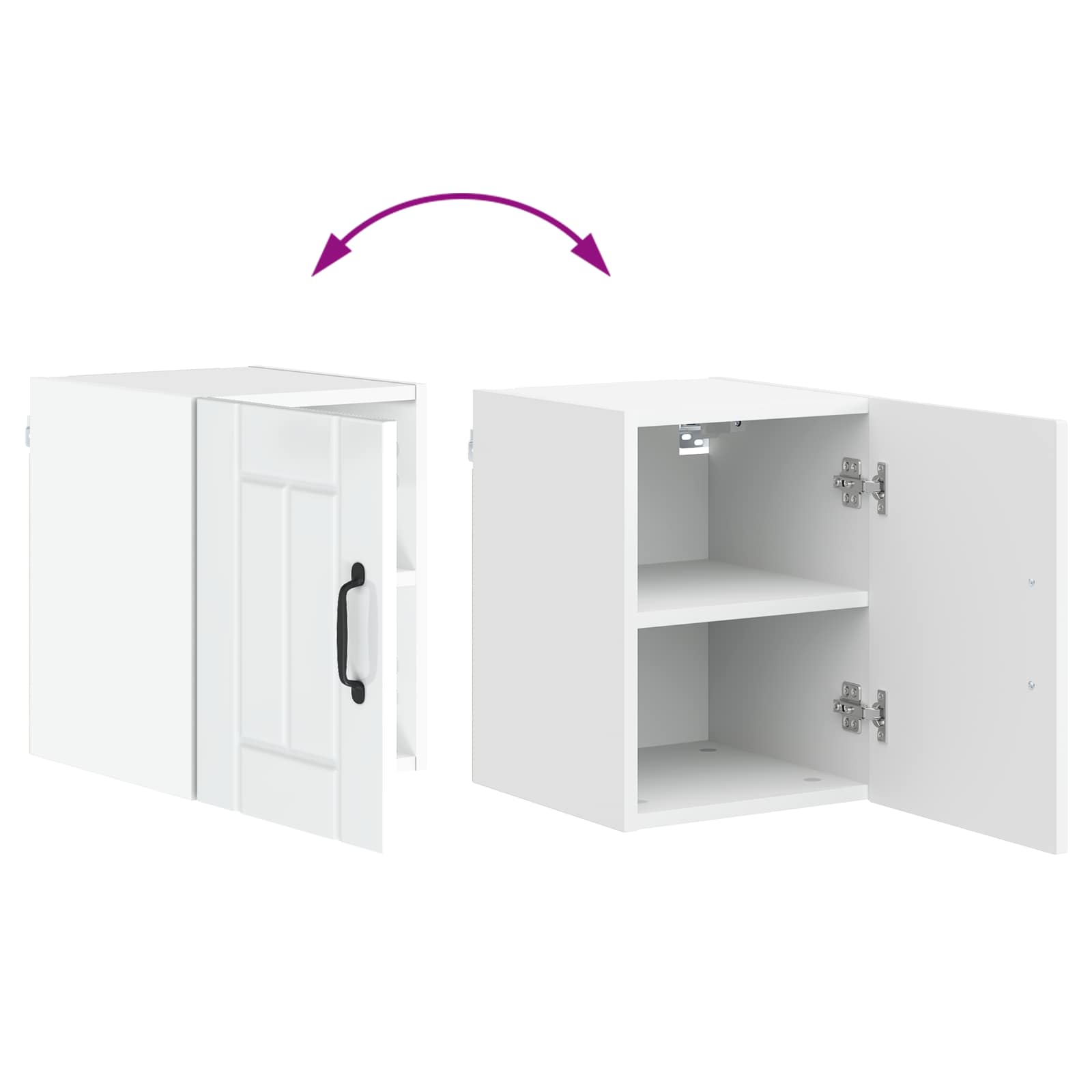 Kitchen Cabinet High Gloss White 30 x 31 x 40 cm