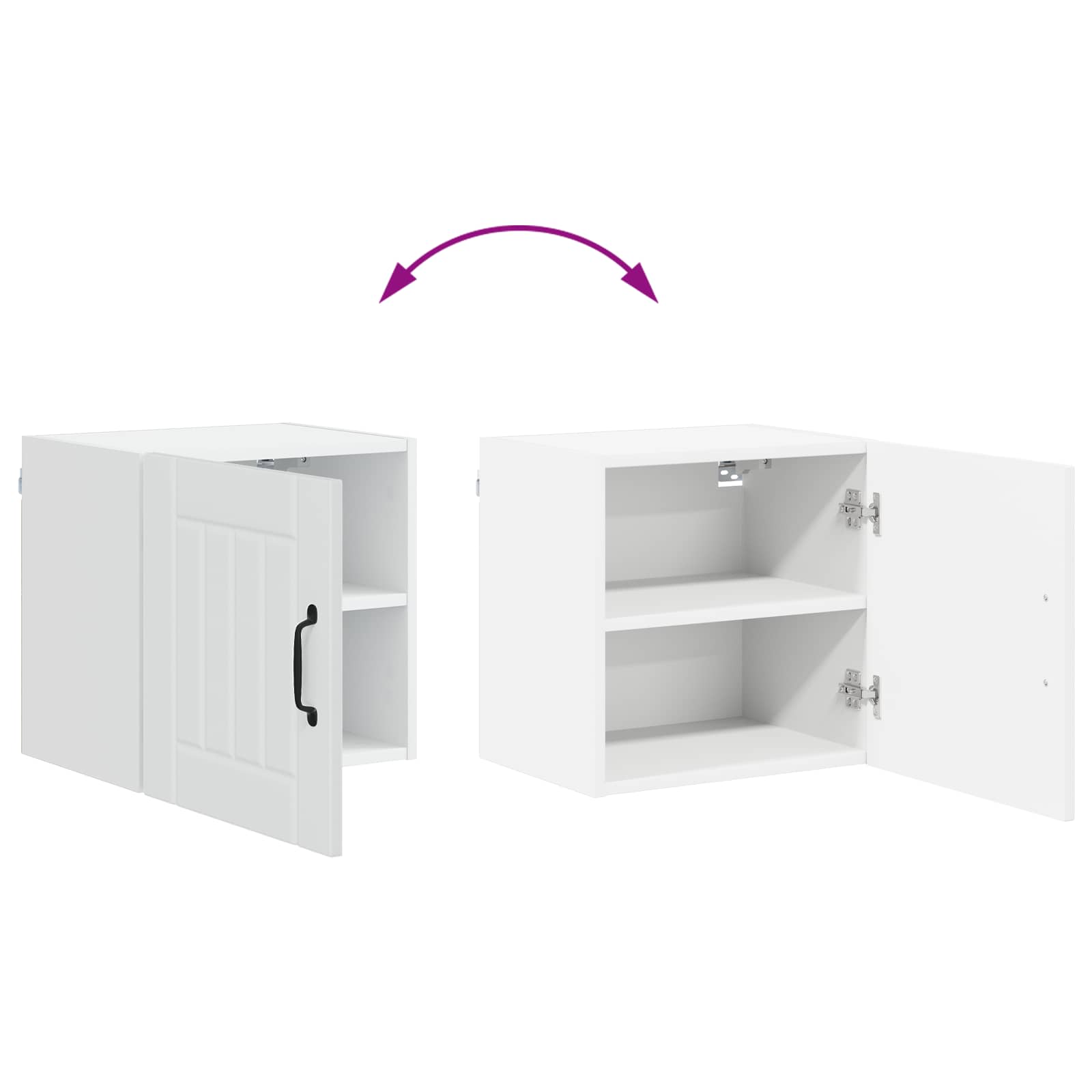 Kitchen Cabinet High Gloss White 40 x 31 x 40 cm