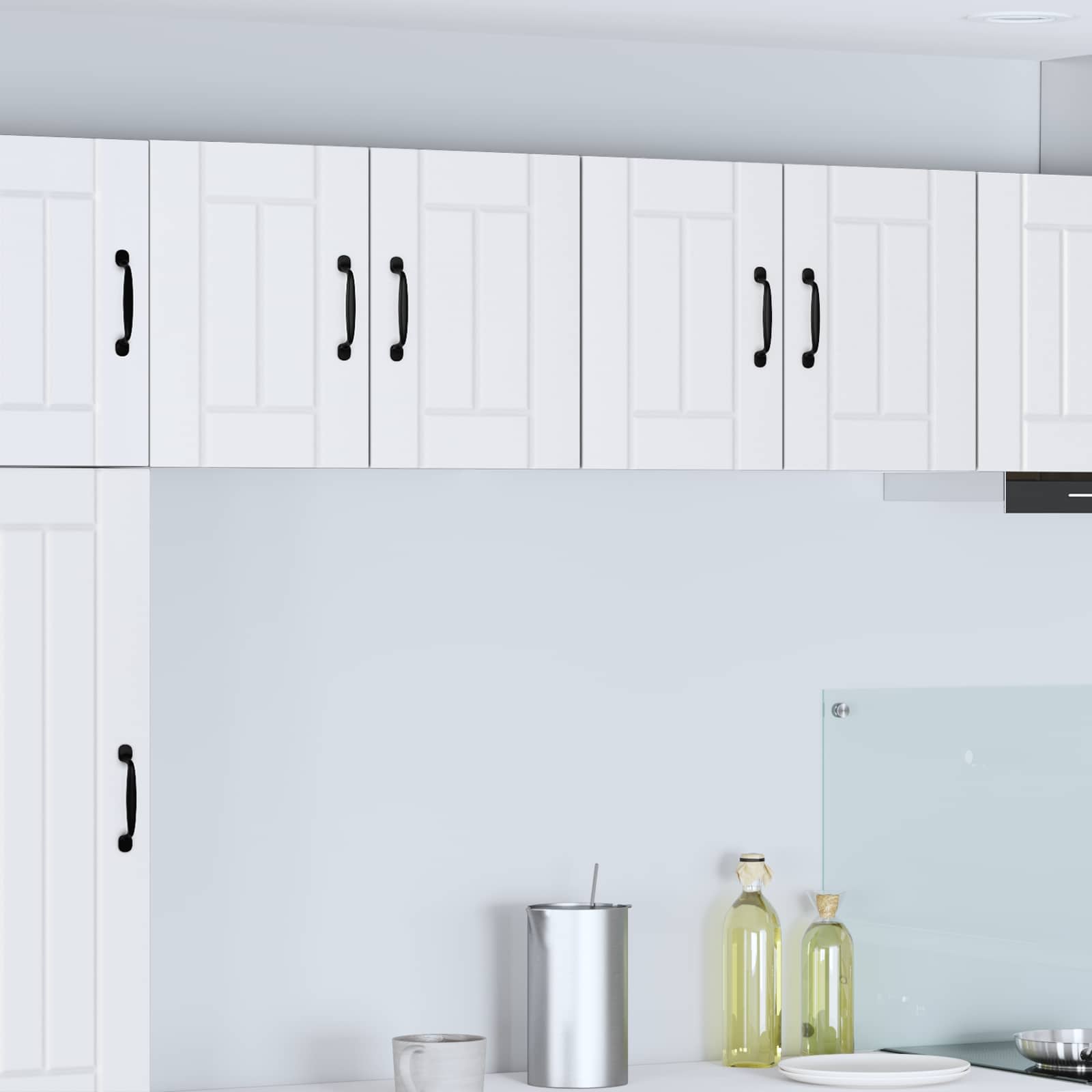 Wall Cabinet LUCCA White 60 x 31 x 40 cm Engineered Wood
