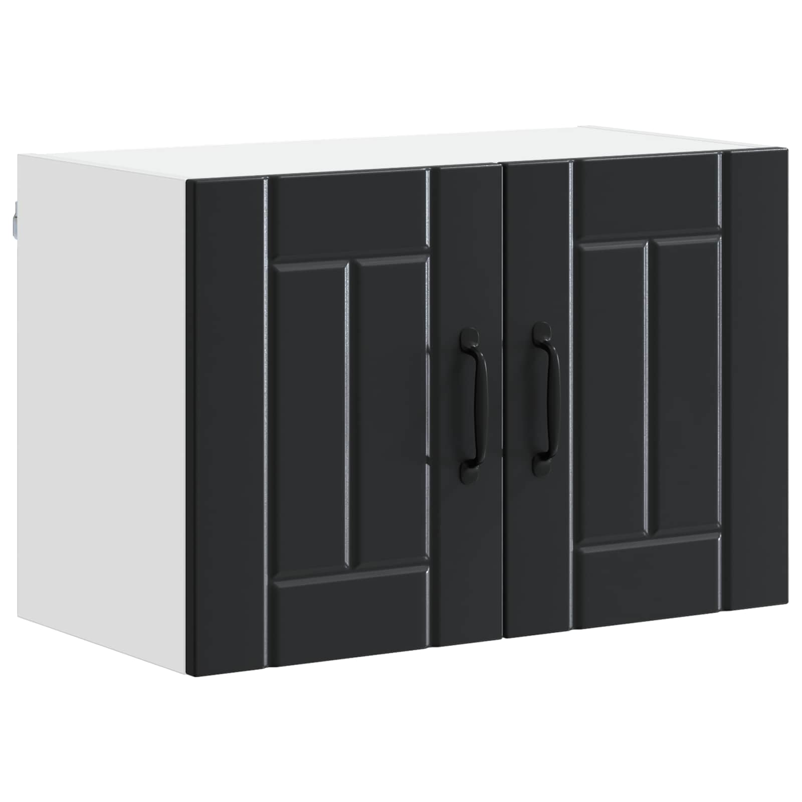 Wall Cabinet LUCCA Black 60 x 31 x 40 cm Engineered Wood