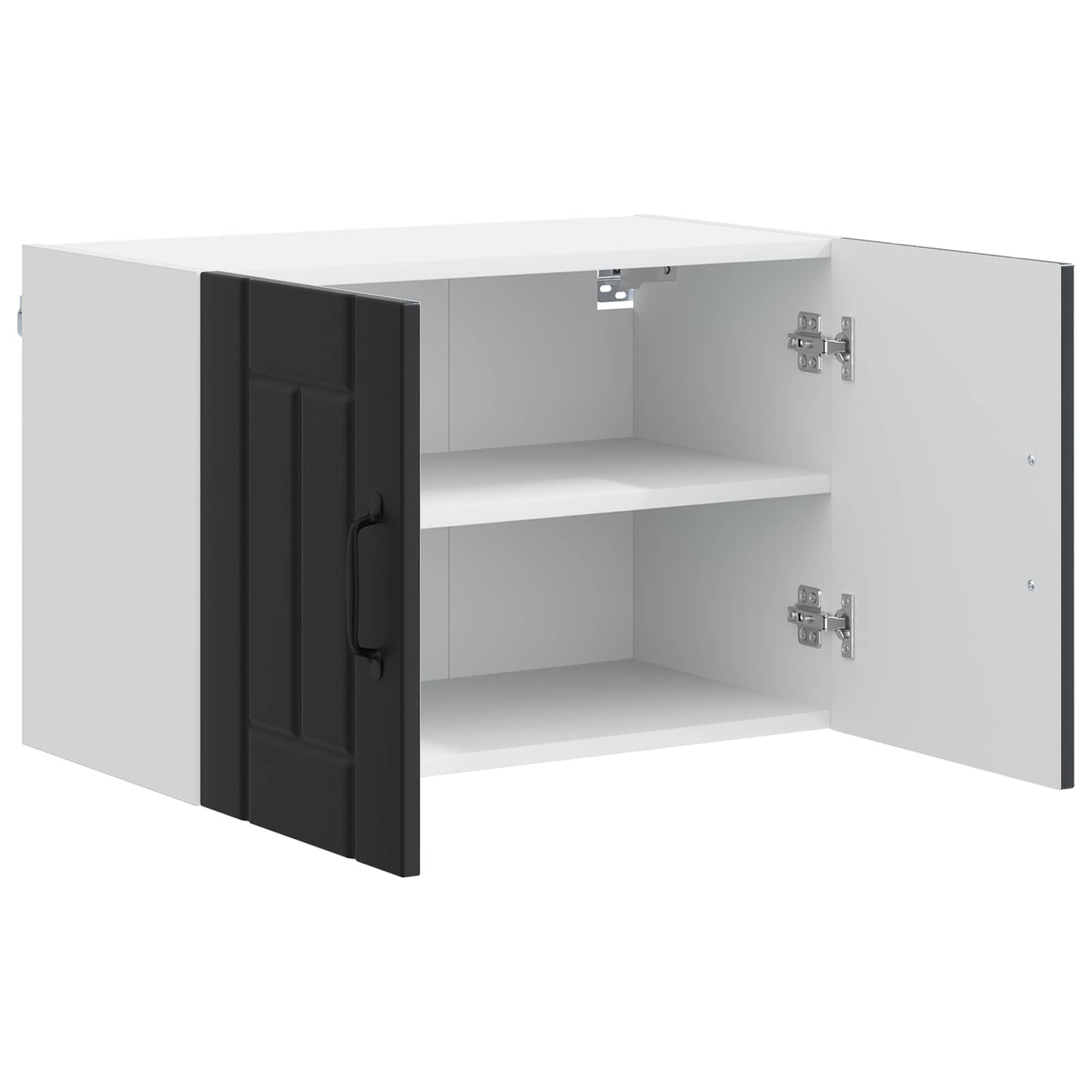 Wall Cabinet LUCCA Black 60 x 31 x 40 cm Engineered Wood