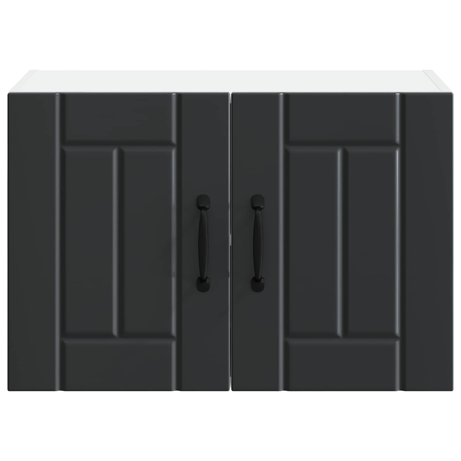 Wall Cabinet LUCCA Black 60 x 31 x 40 cm Engineered Wood