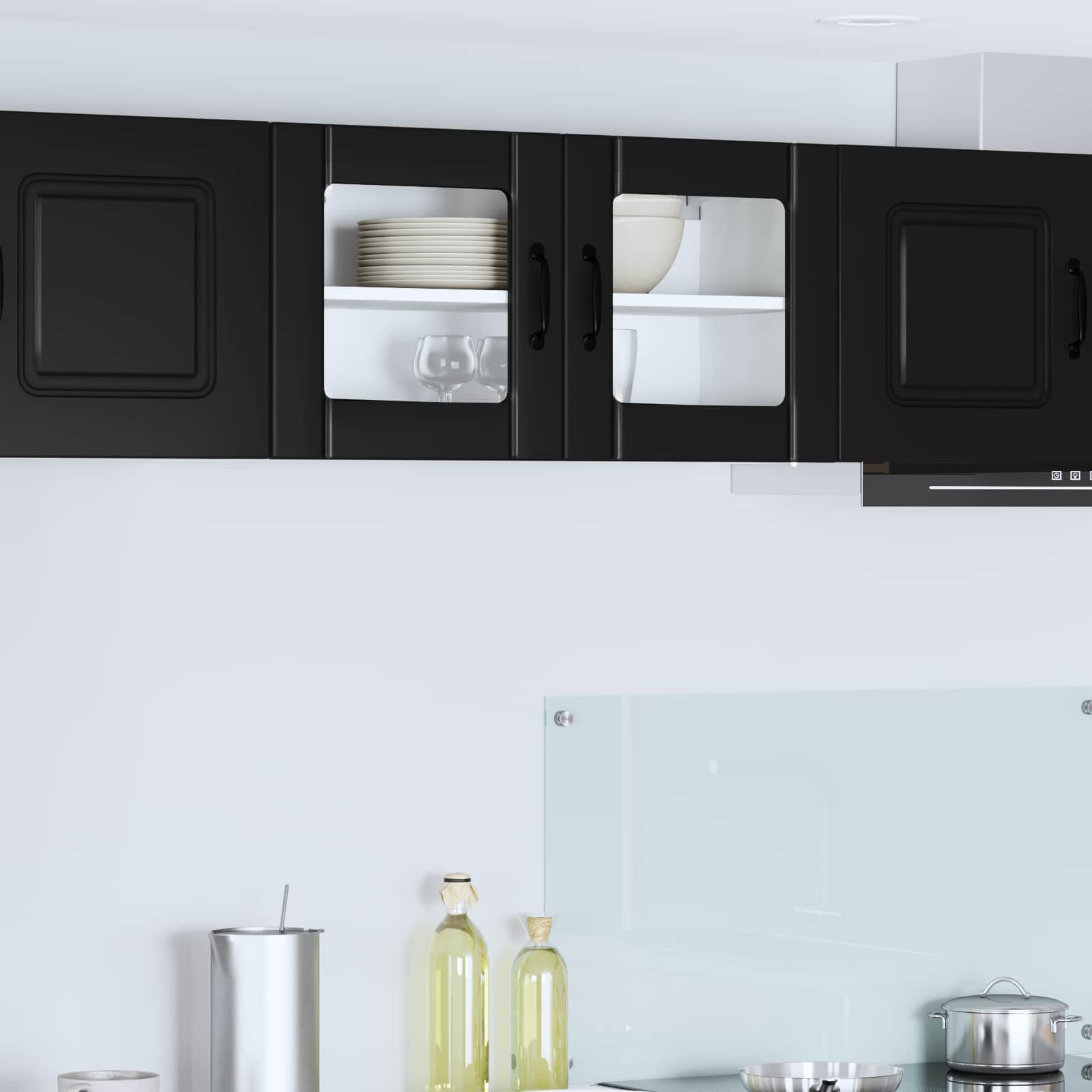 Kitchen Cabinet Black 80 x 31 x 40 cm Engineered Wood