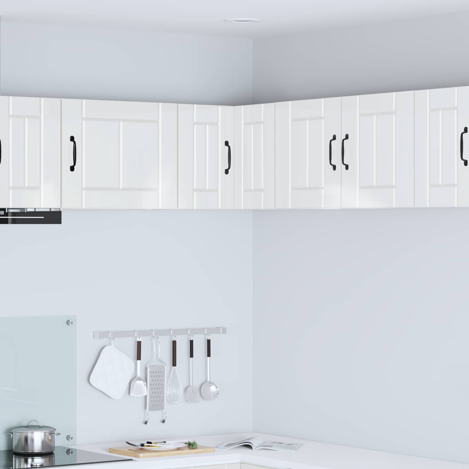 Kitchen Cabinet High Gloss White 57 x 57 x 40 cm