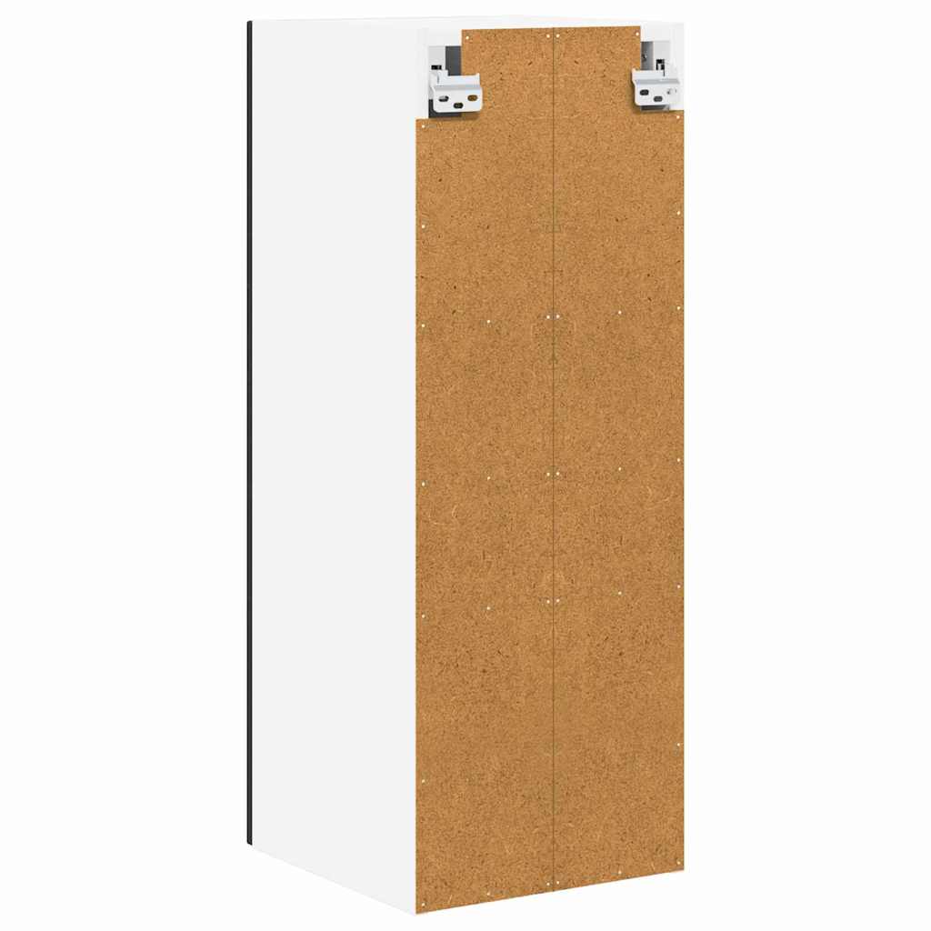 Wall Cabinet LUCCA 2 pcs Black 30 x 31 x 80 cm Engineered Wood