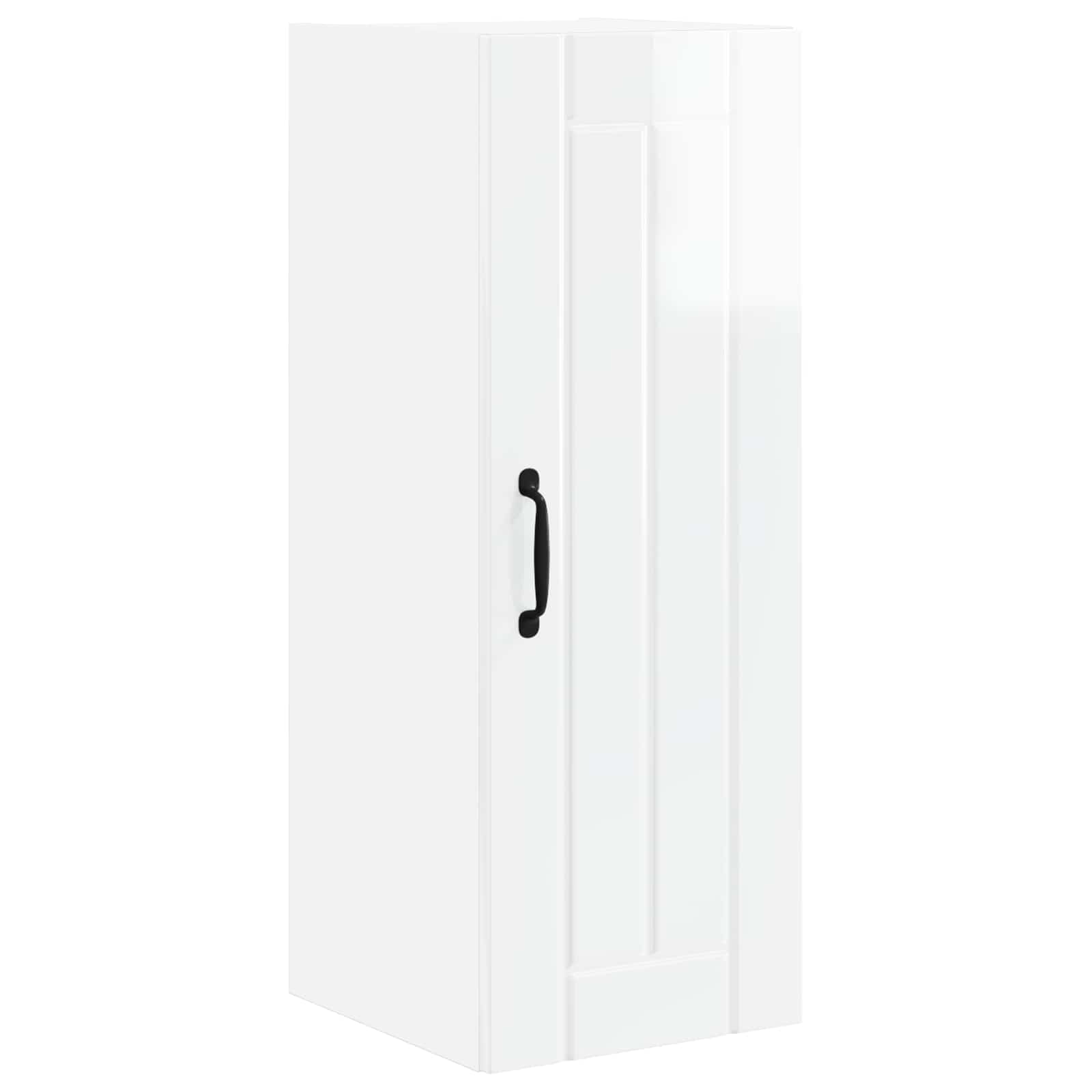 Wall Cabinet LUCCA High Gloss White 30 x 31 x 80 cm
